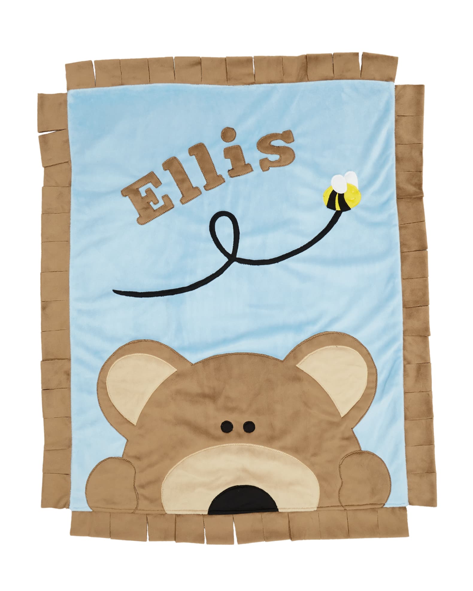 Peek a boo bear personalized top