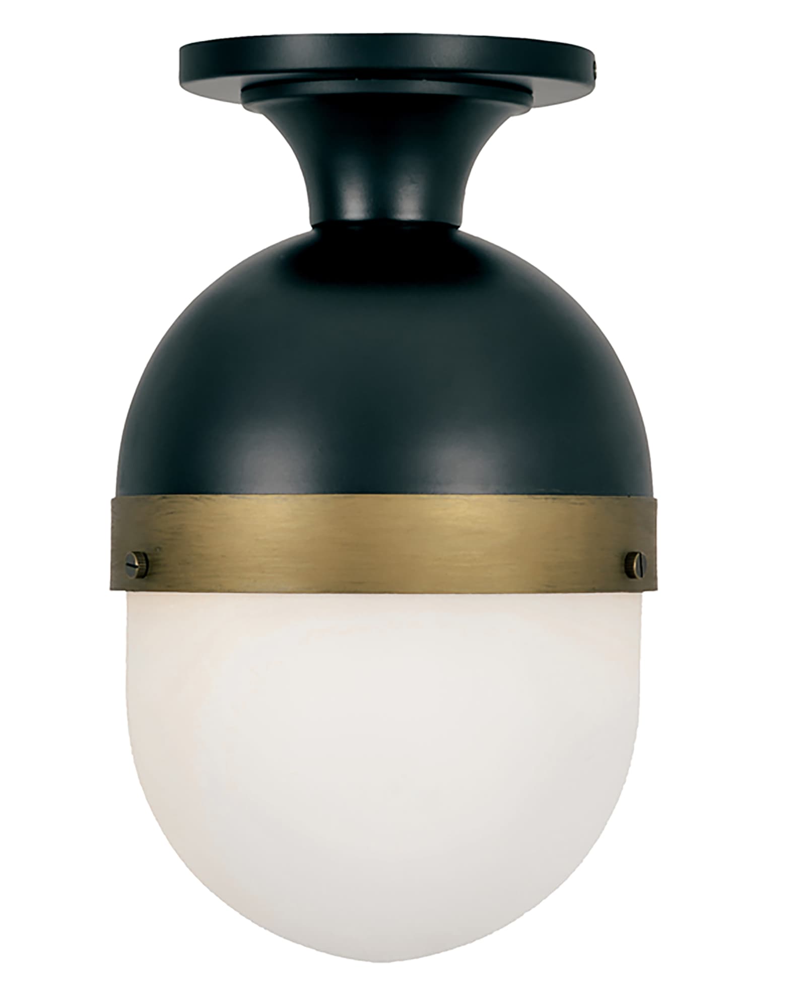 Brian Patrick Flynn Capsule 1 Light Textured Outdoor Semi Flush Mount 1