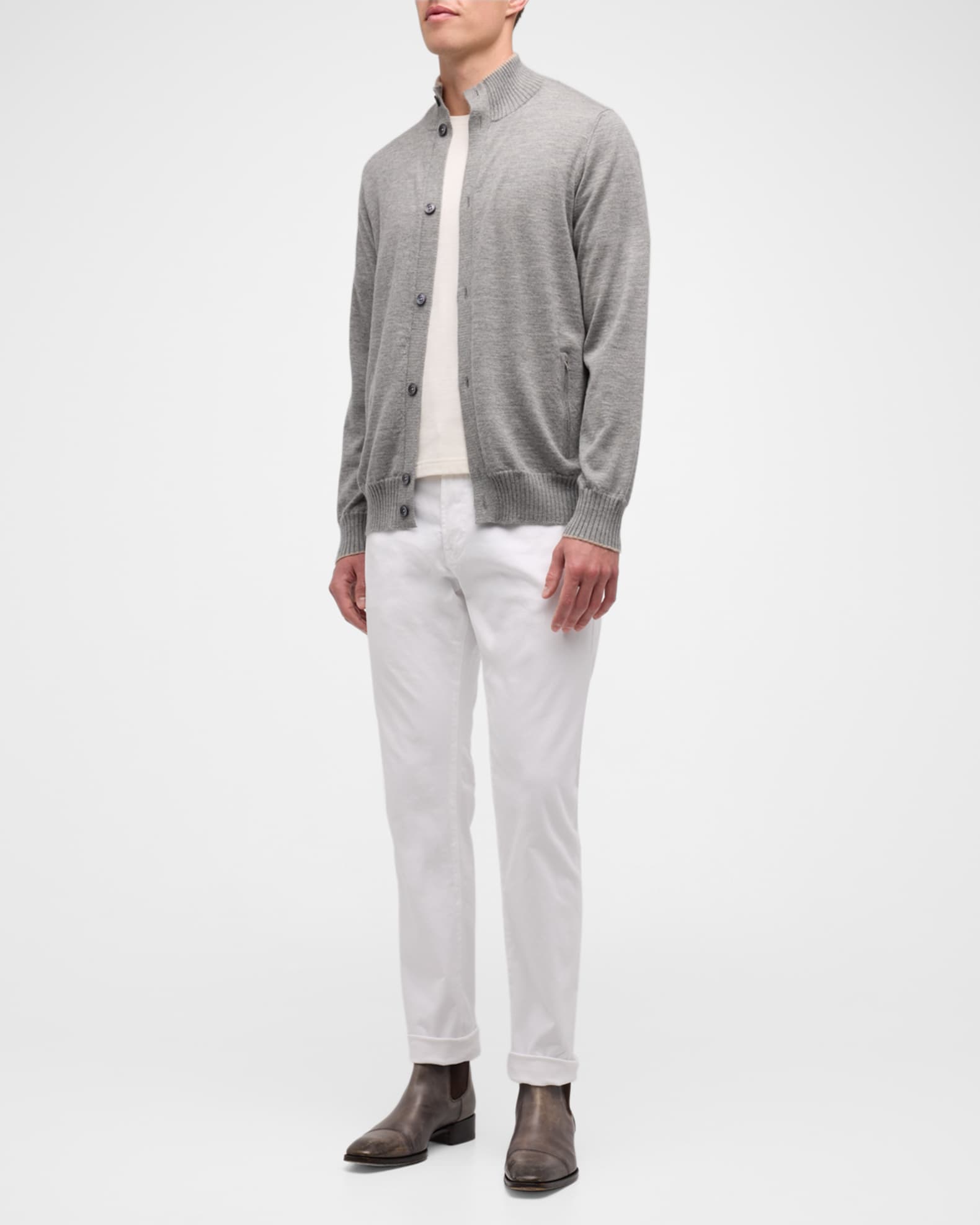 Men's Tellis Modern Slim Sud Twill Pants 1