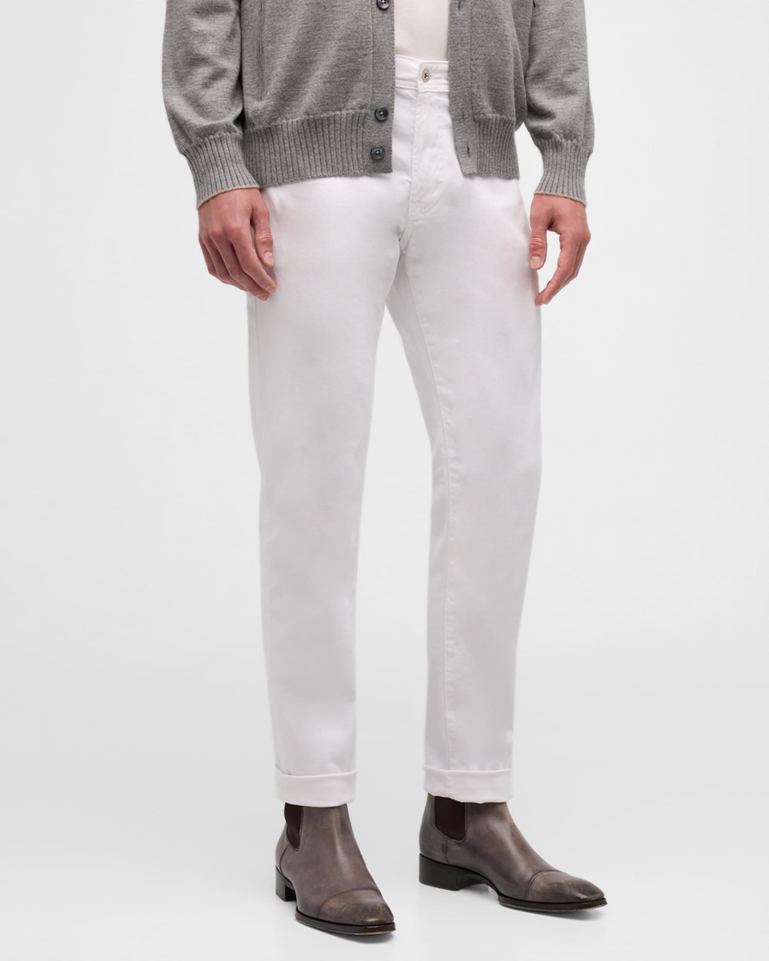 AG Jeans Men's Tellis Modern Slim Sud Twill Pants | Neiman Marcus