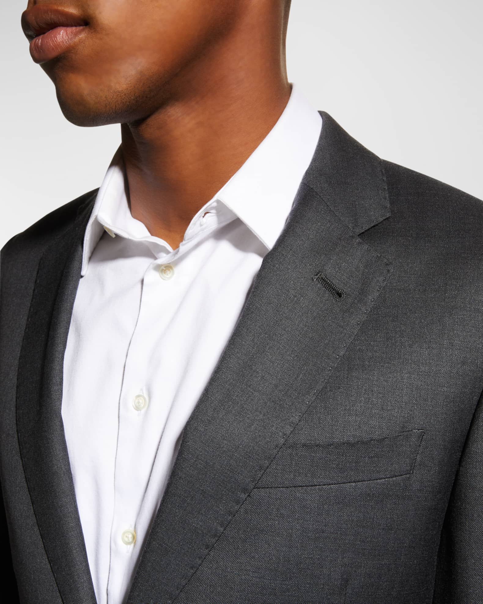 Emporio Armani Super 130s Wool Two-Piece Classic Fit Suit | Neiman