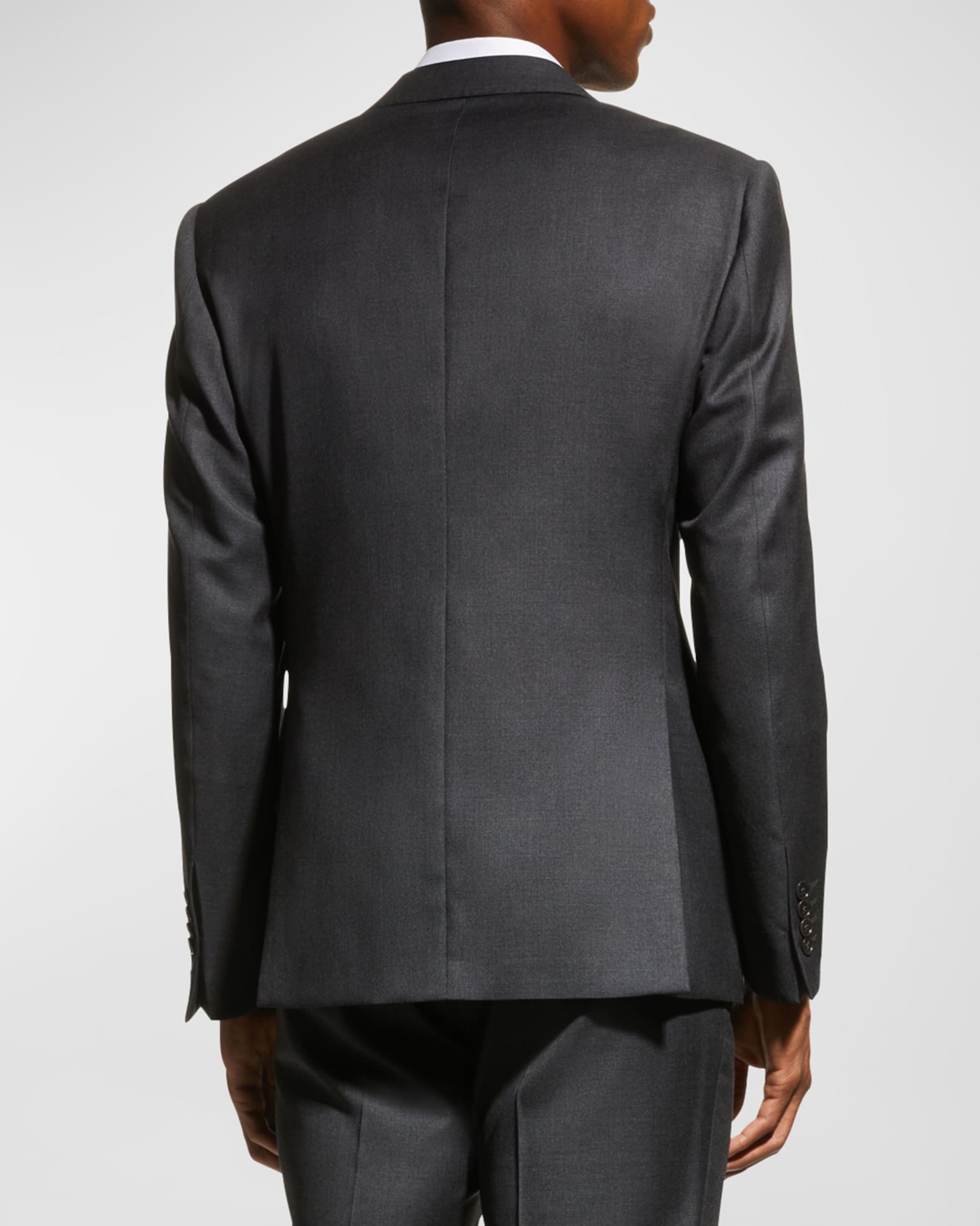 Emporio Armani Super 130s Wool Two-Piece Suit | Neiman Marcus