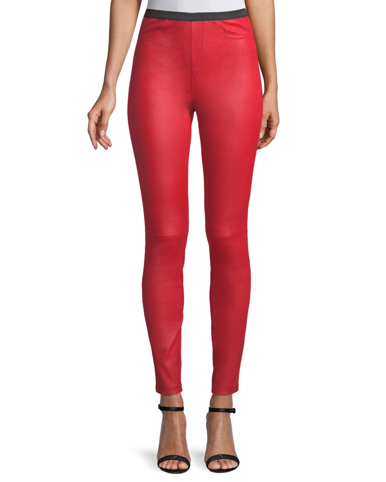 Neiman marcus leather leggings clearance