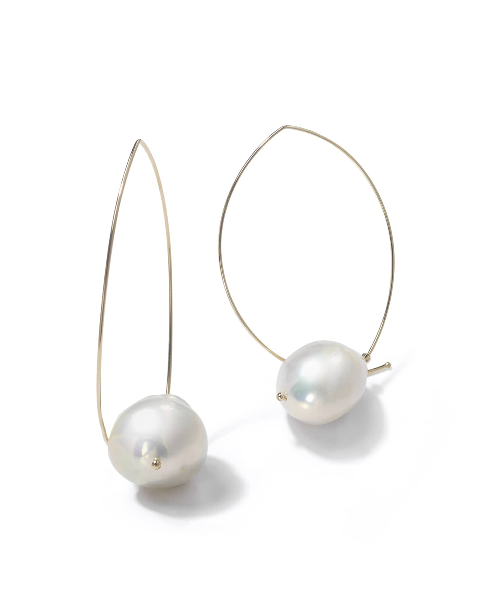 Mizuki 14k Gold Freshwater Pearl Earrings | Neiman Marcus