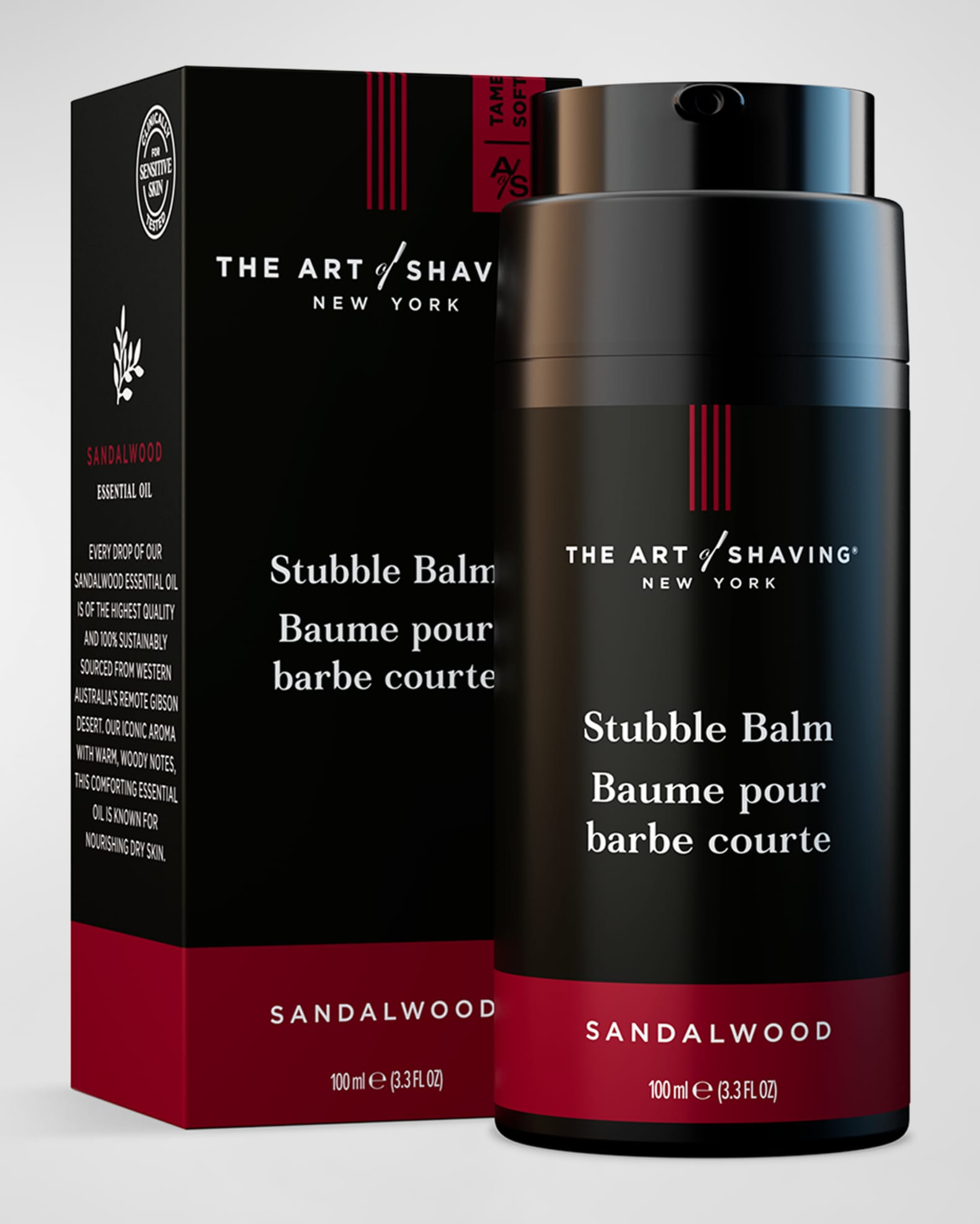 3.4 oz. Stubble Balm, Sandalwood 1