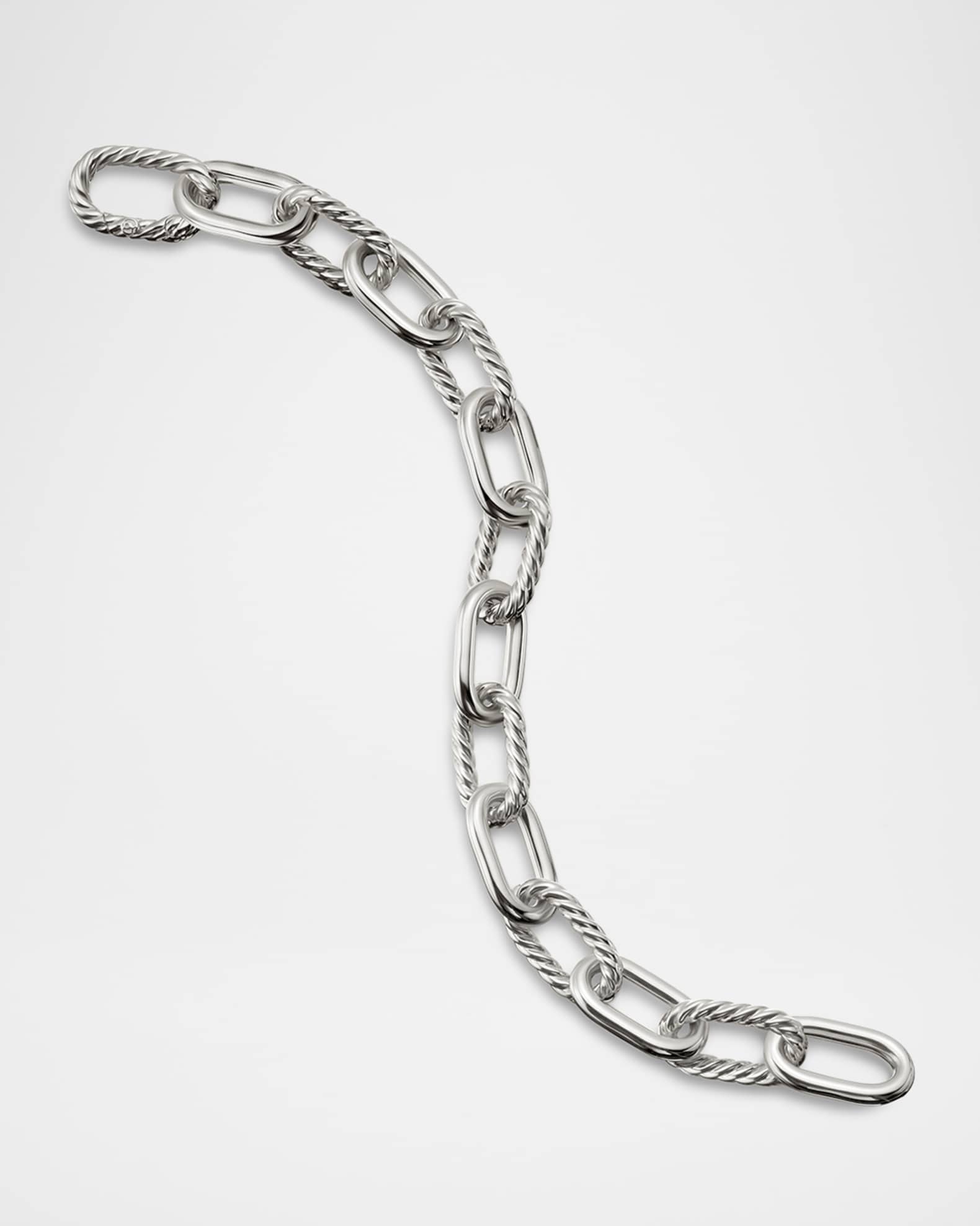 DY Madison Chain Bracelet in Silver, 11mm 1
