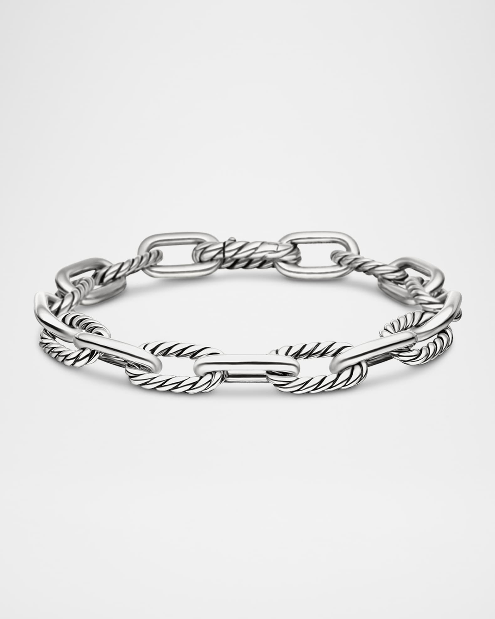 David Yurman DY Madison Chain Bracelet in Silver, 8.5mm | Neiman Marcus