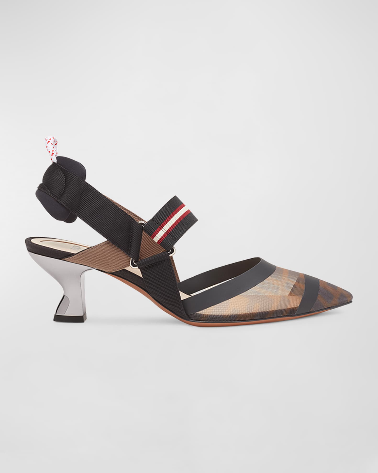 Fendi runway mesh ff trainer sneakers clearance