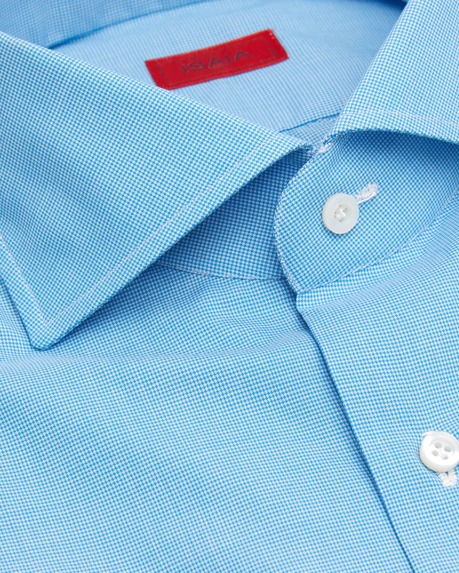 Isaia Houndstooth Cotton Dress Shirt Neiman Marcus