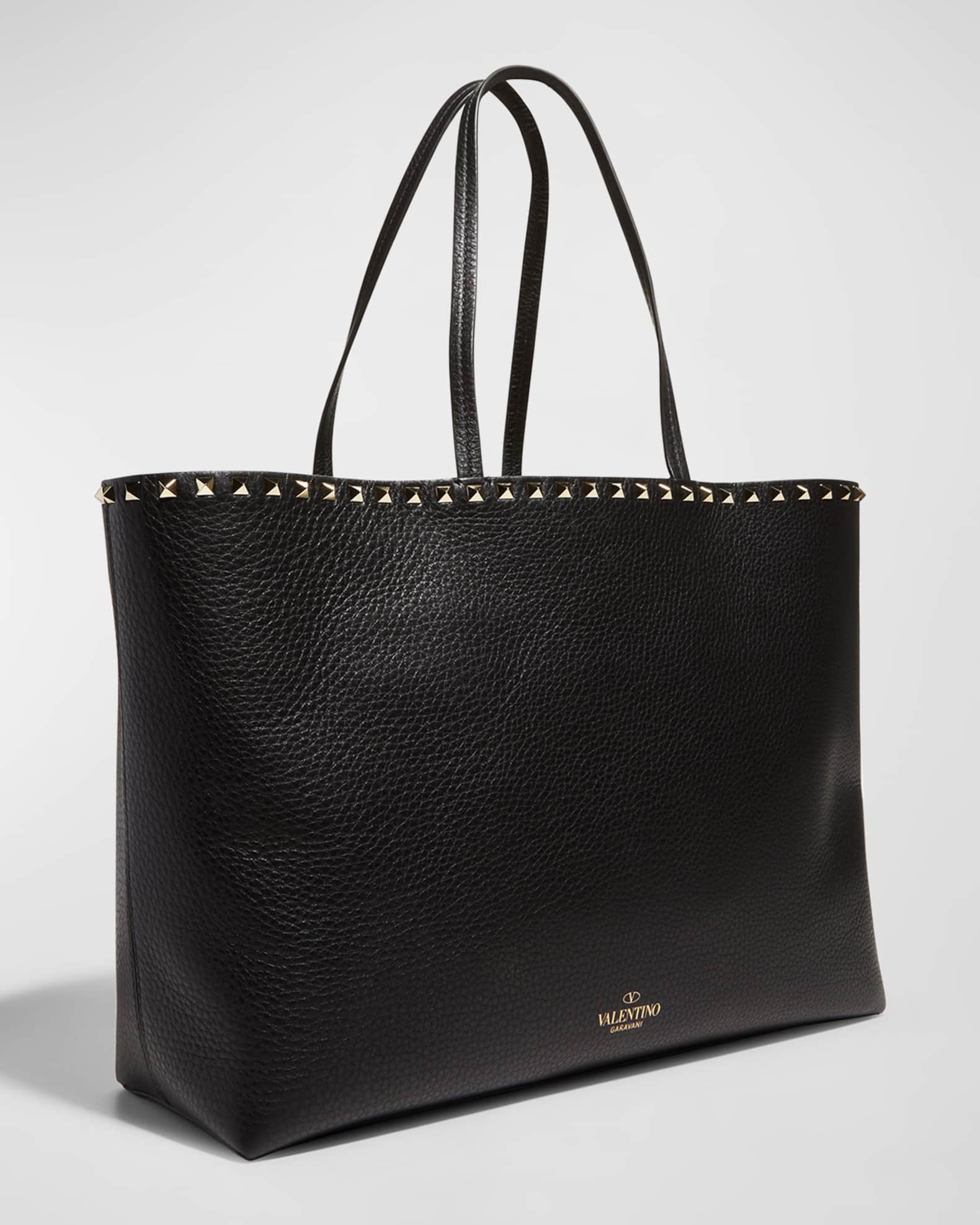 Valentino Garavani Rockstud Vitello Tote Bag | Neiman Marcus