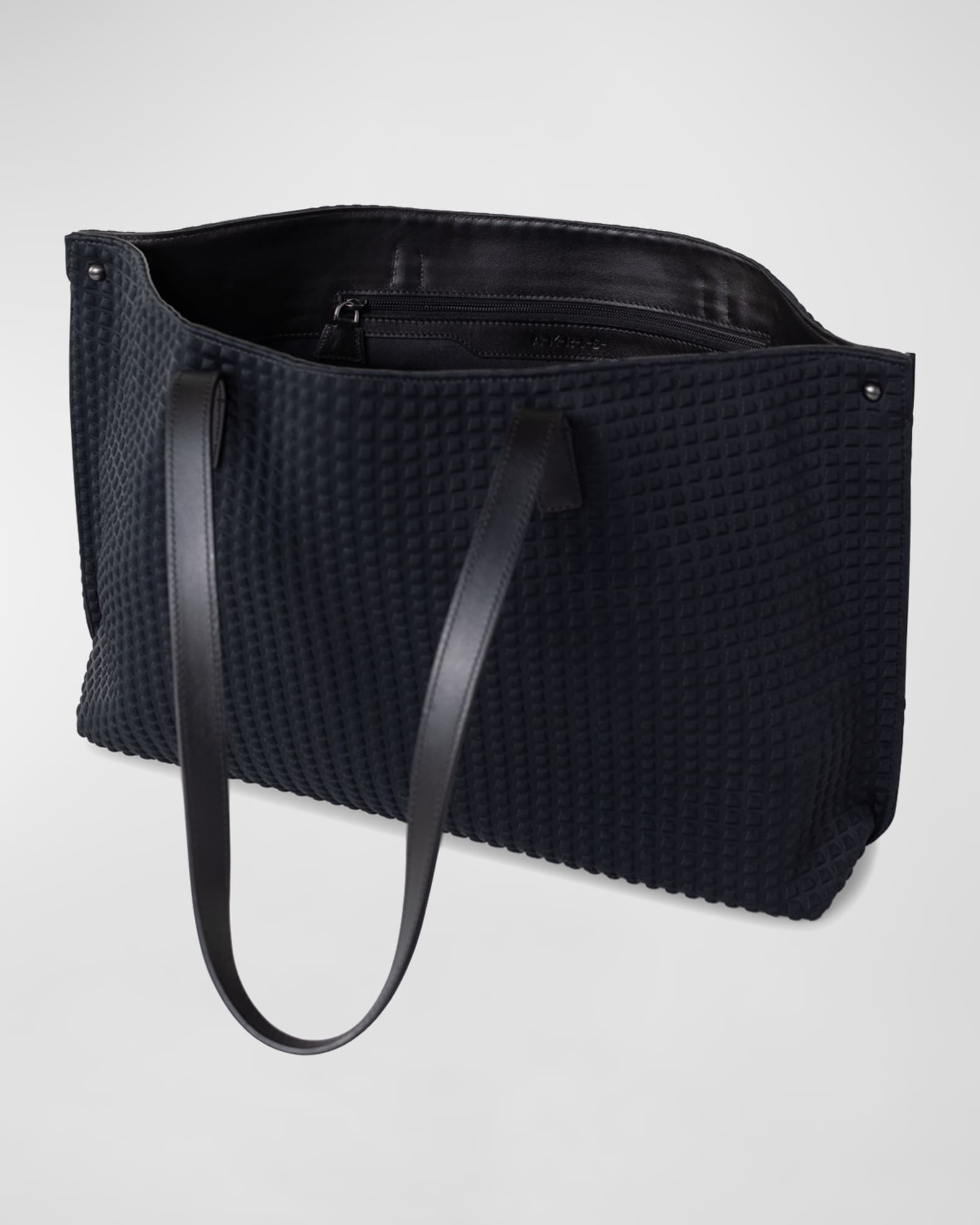 Akris Ai Small Fabric Shoulder Tote Bag | Neiman Marcus