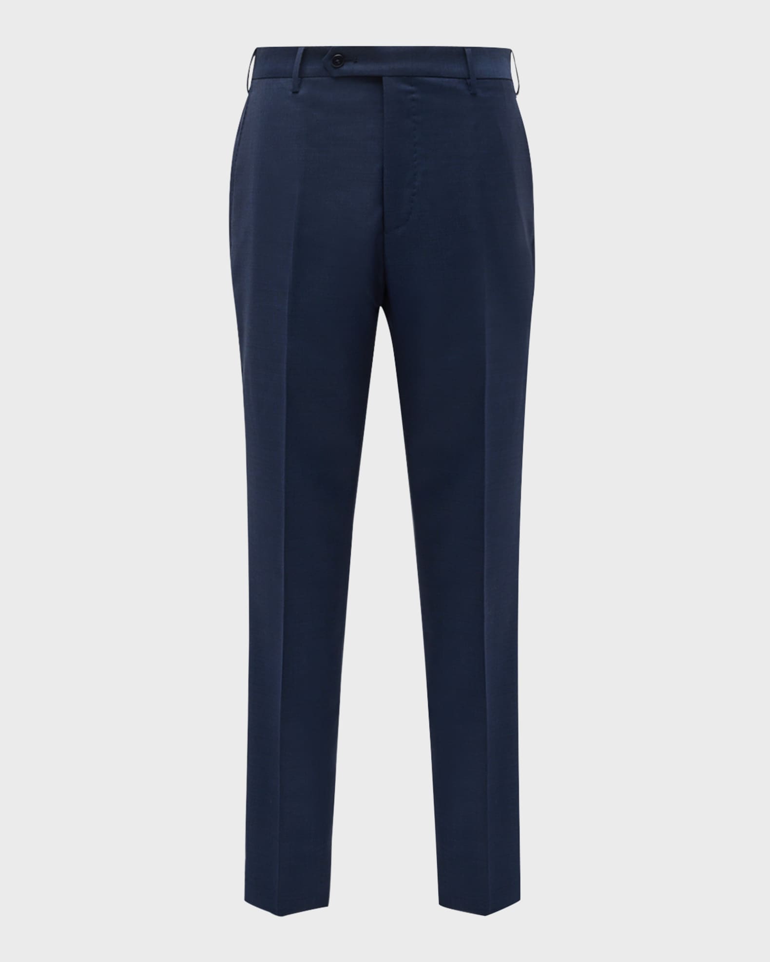 Zanella Men's Parker Classic Flat-Front Trousers | Neiman Marcus