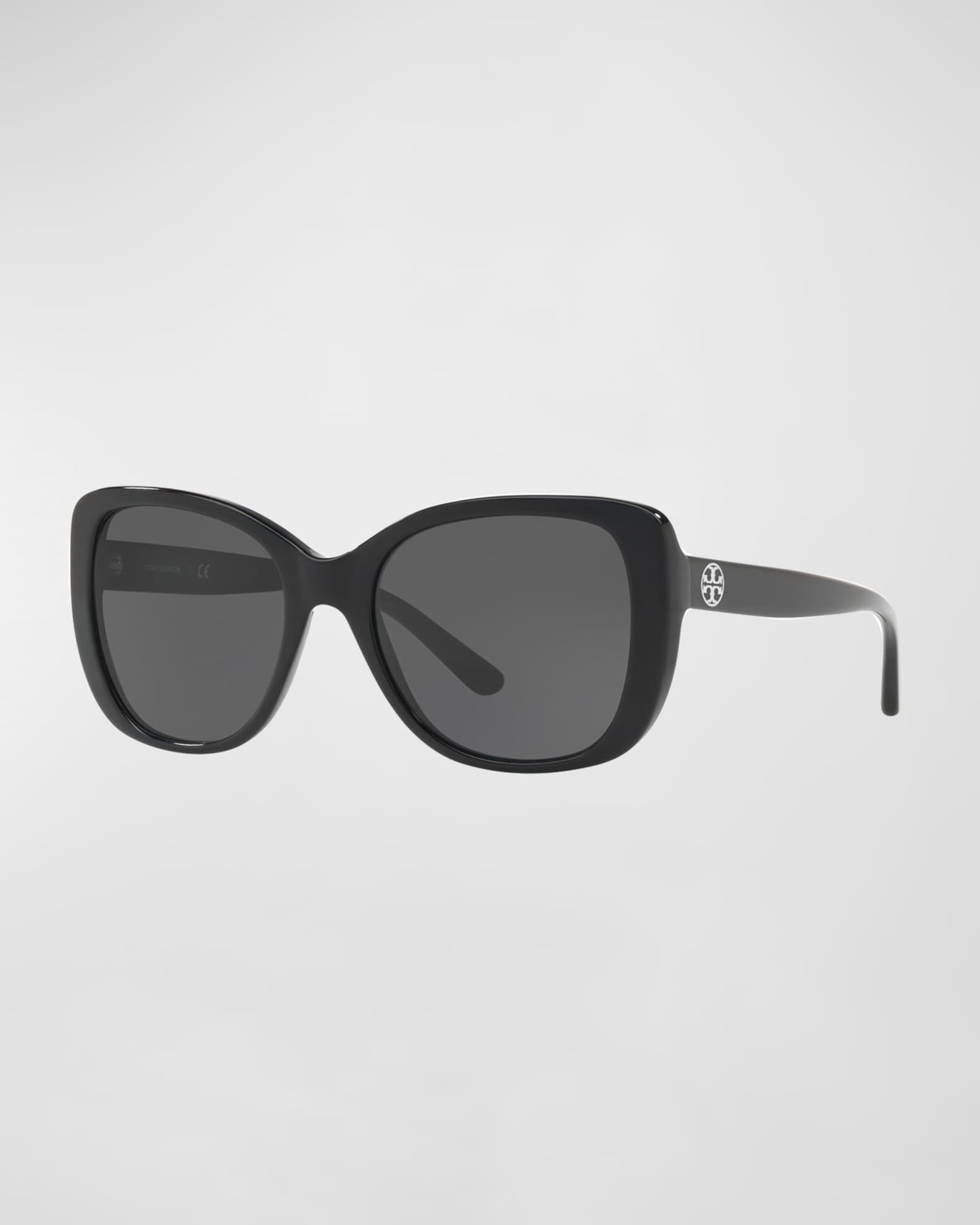 Tory Burch Gradient Rectangle Sunglasses | Neiman Marcus