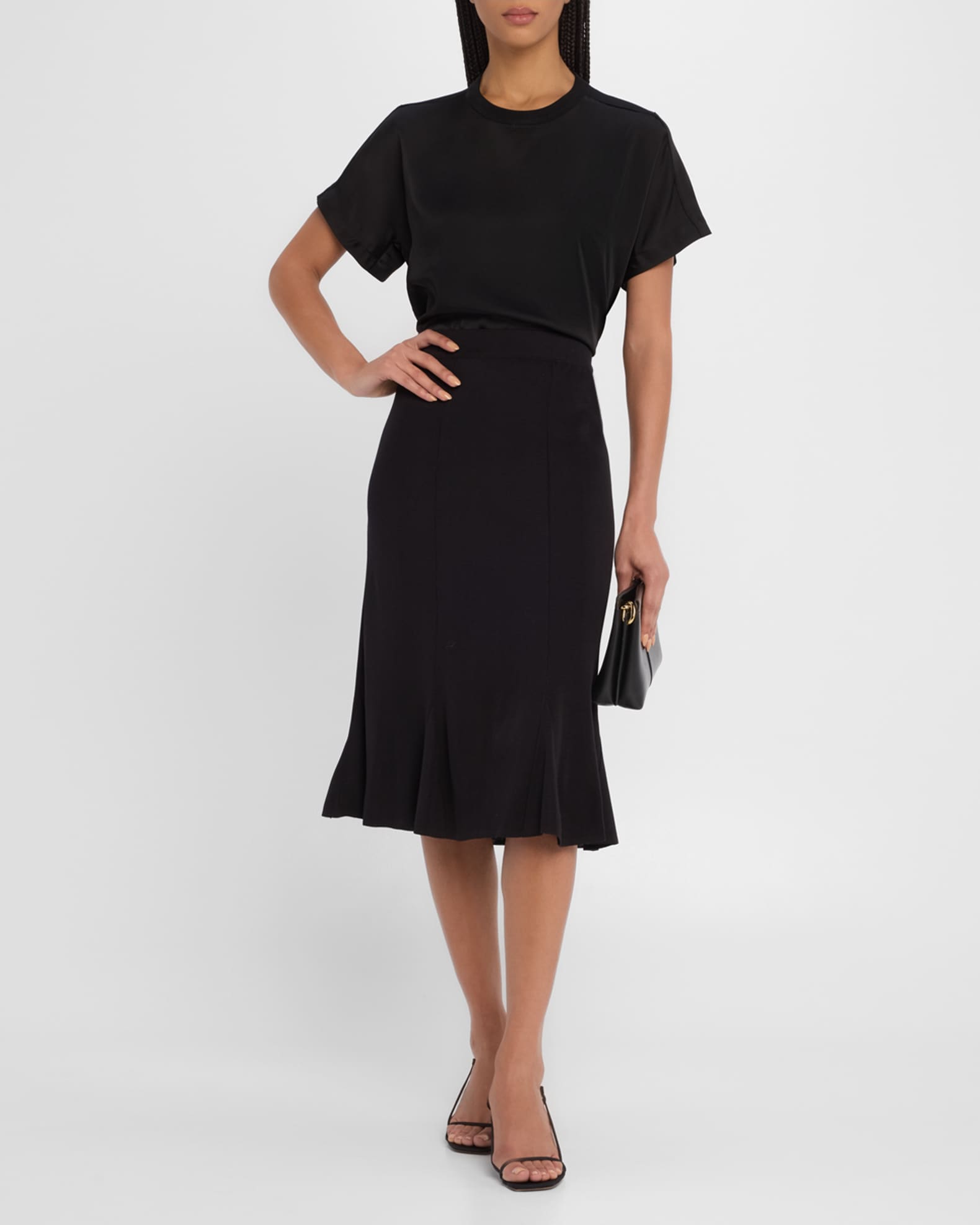 Misook Gored A-Line Skirt | Neiman Marcus