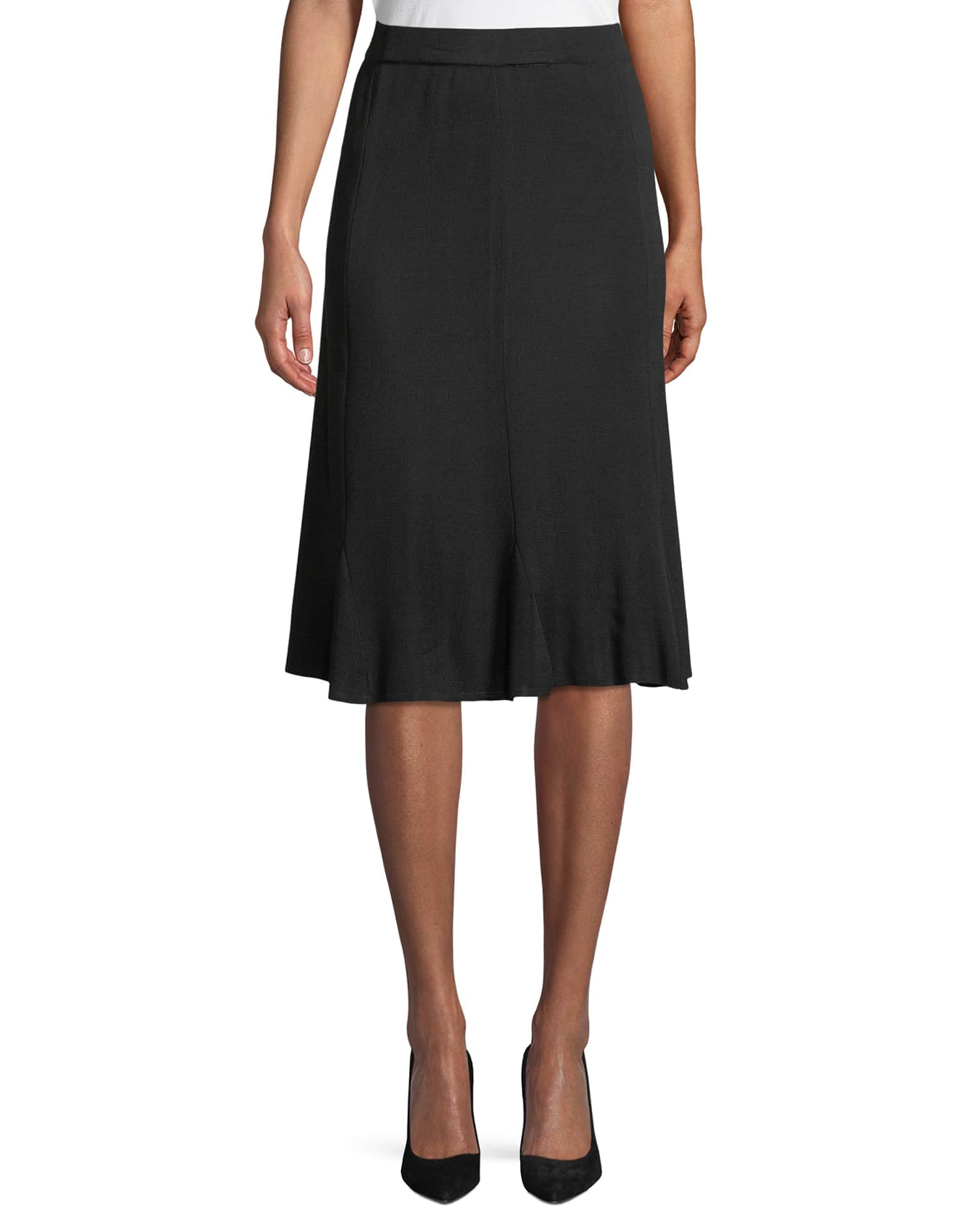 Misook Gored A-Line Skirt | Neiman Marcus