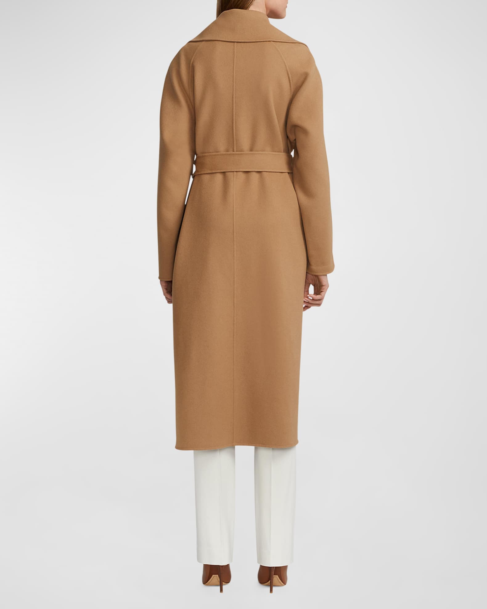 Ralph Lauren Collection Leonarda Cashmere Belted Coat | Neiman Marcus