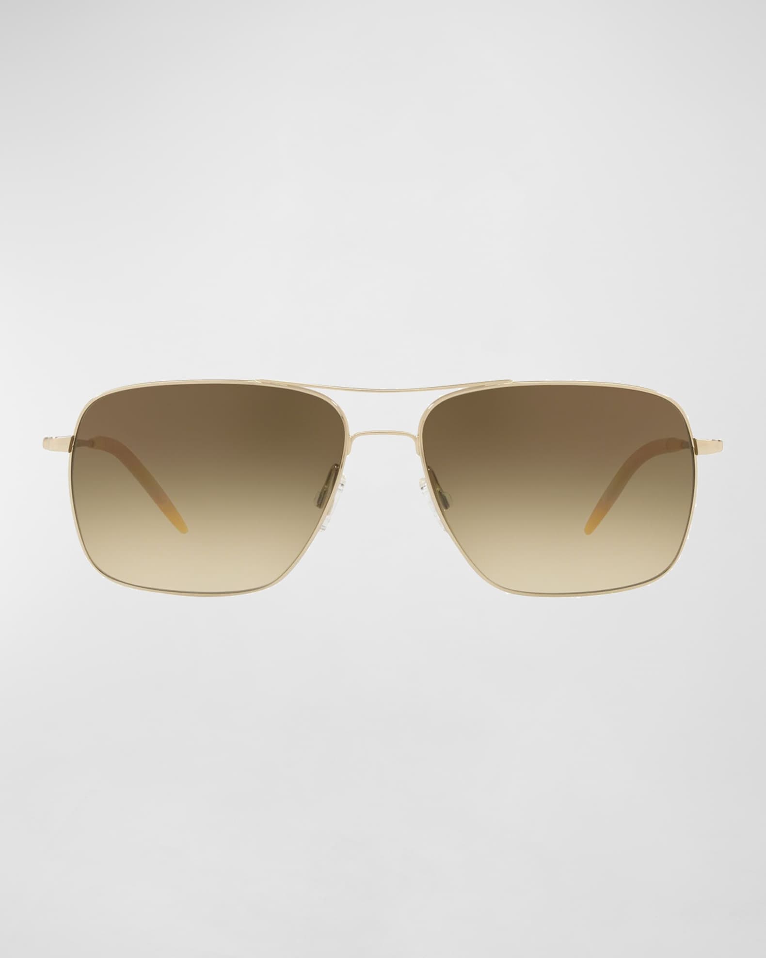 Oliver Peoples Clifton Photochromic Sunglasses, Gold | Neiman Marcus