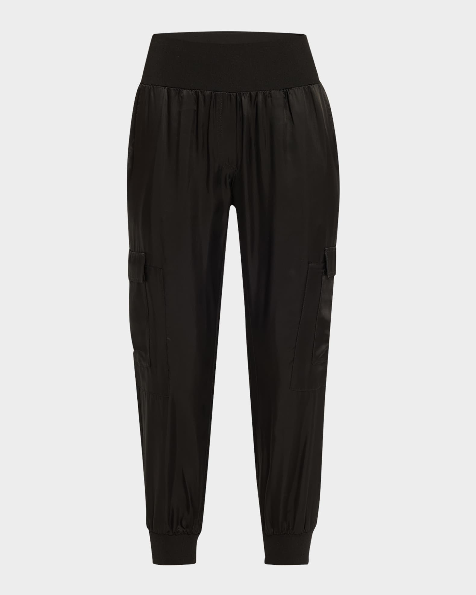 Tous Les Jours Giles Satin Jogger Pants 0