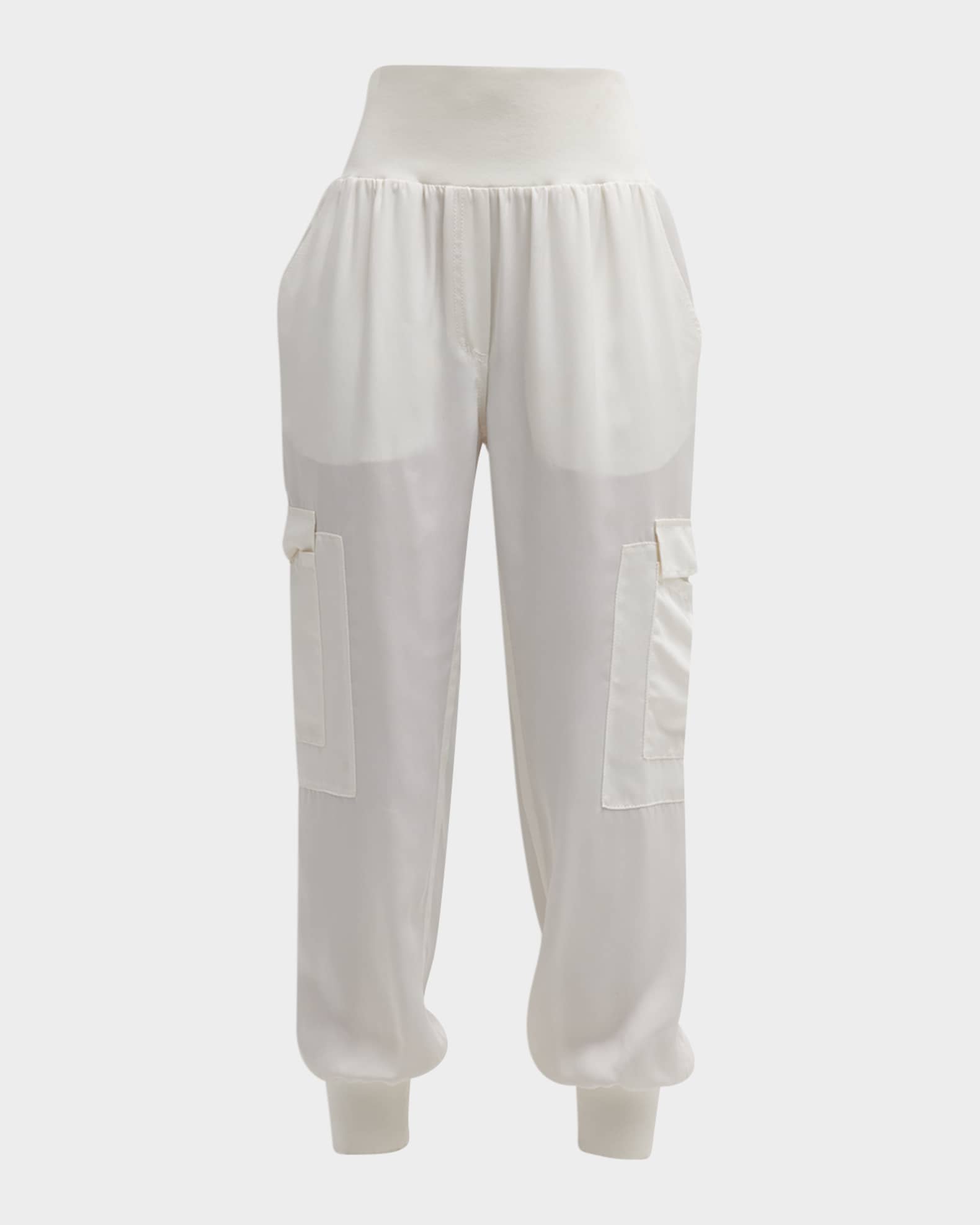 Tous Les Jours Giles Satin Jogger Pants 0