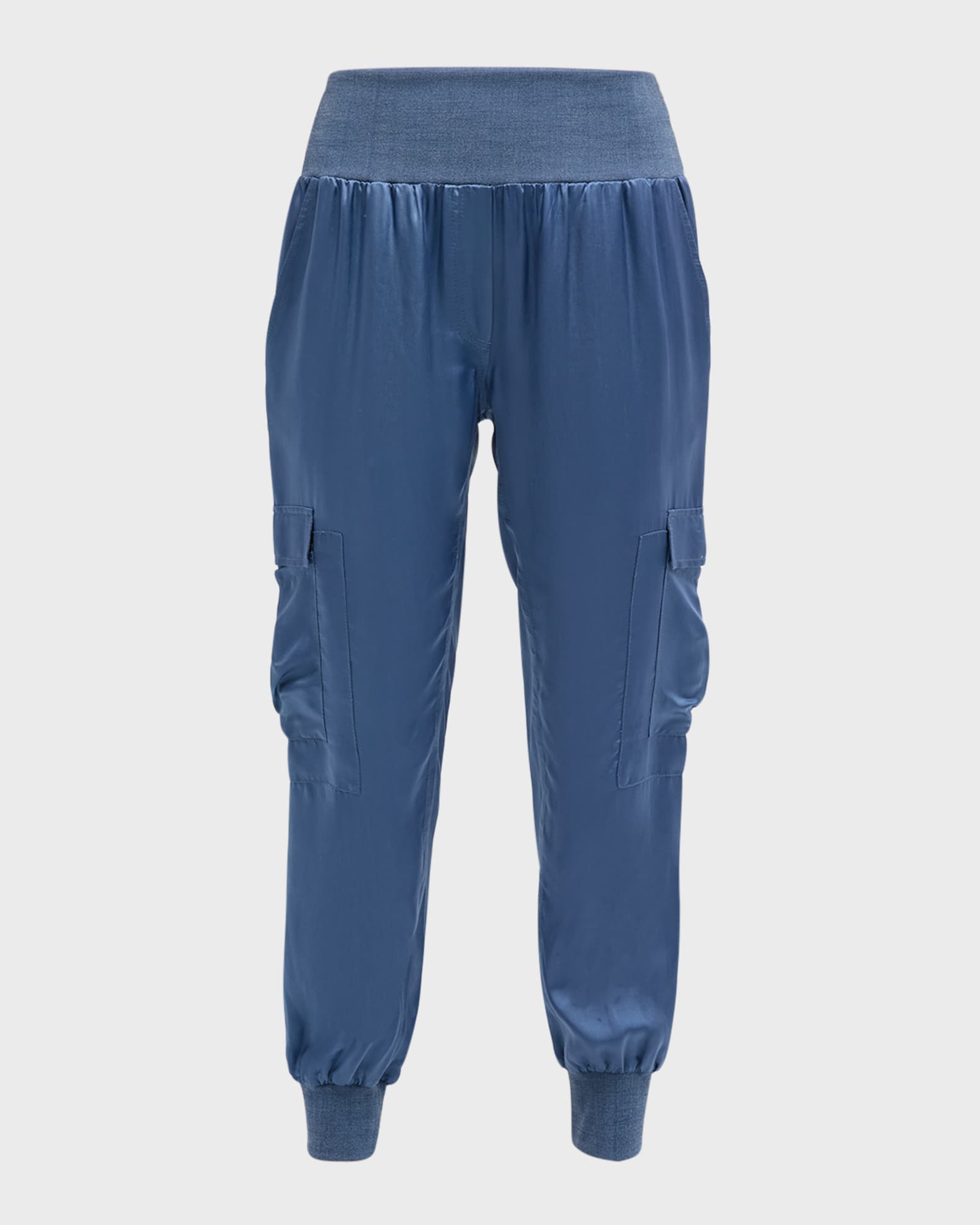 Cinq a Sept Tous Les Jours Giles Satin Jogger Pants