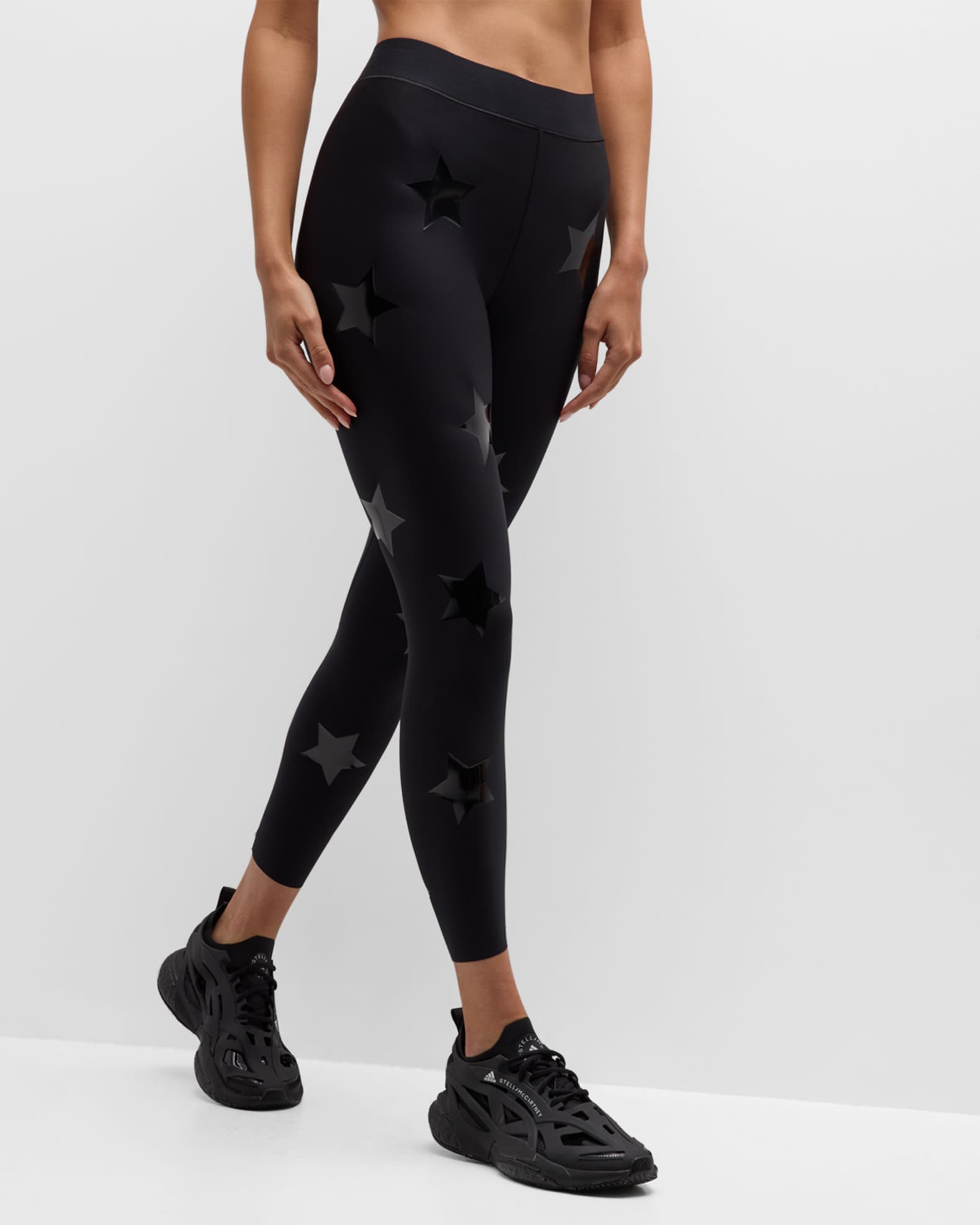 Ultracor Lux Knockout Star-Print Ankle Leggings