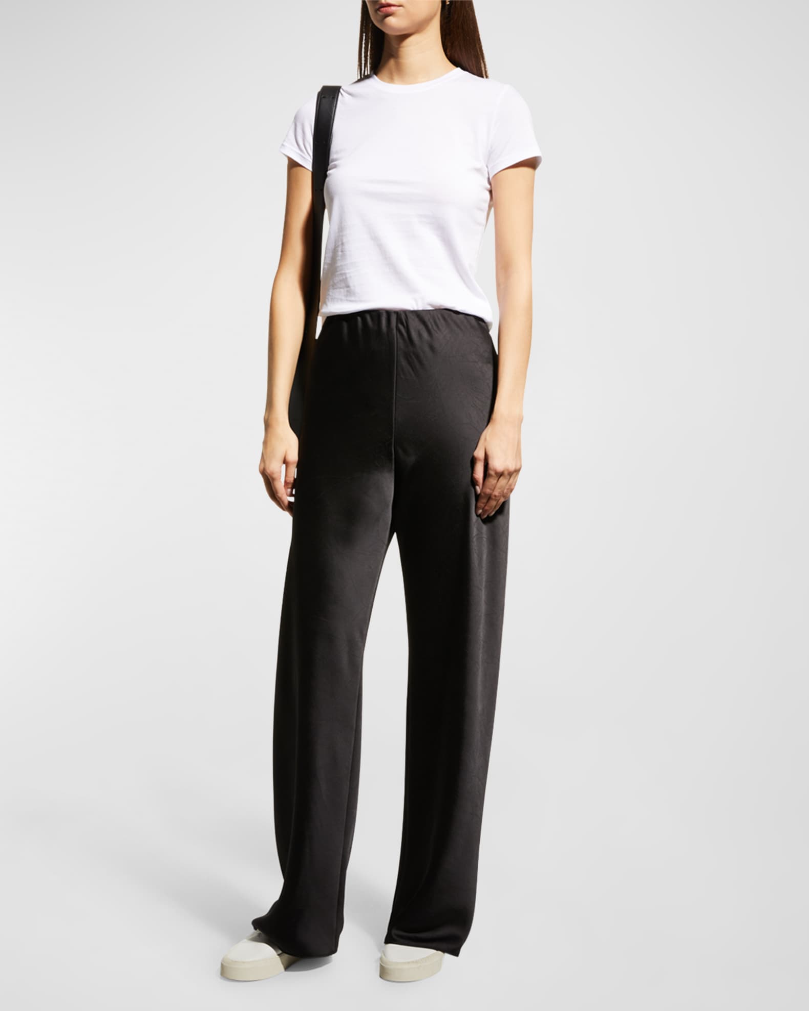 Essential Crewneck Pima Cotton Tee 1