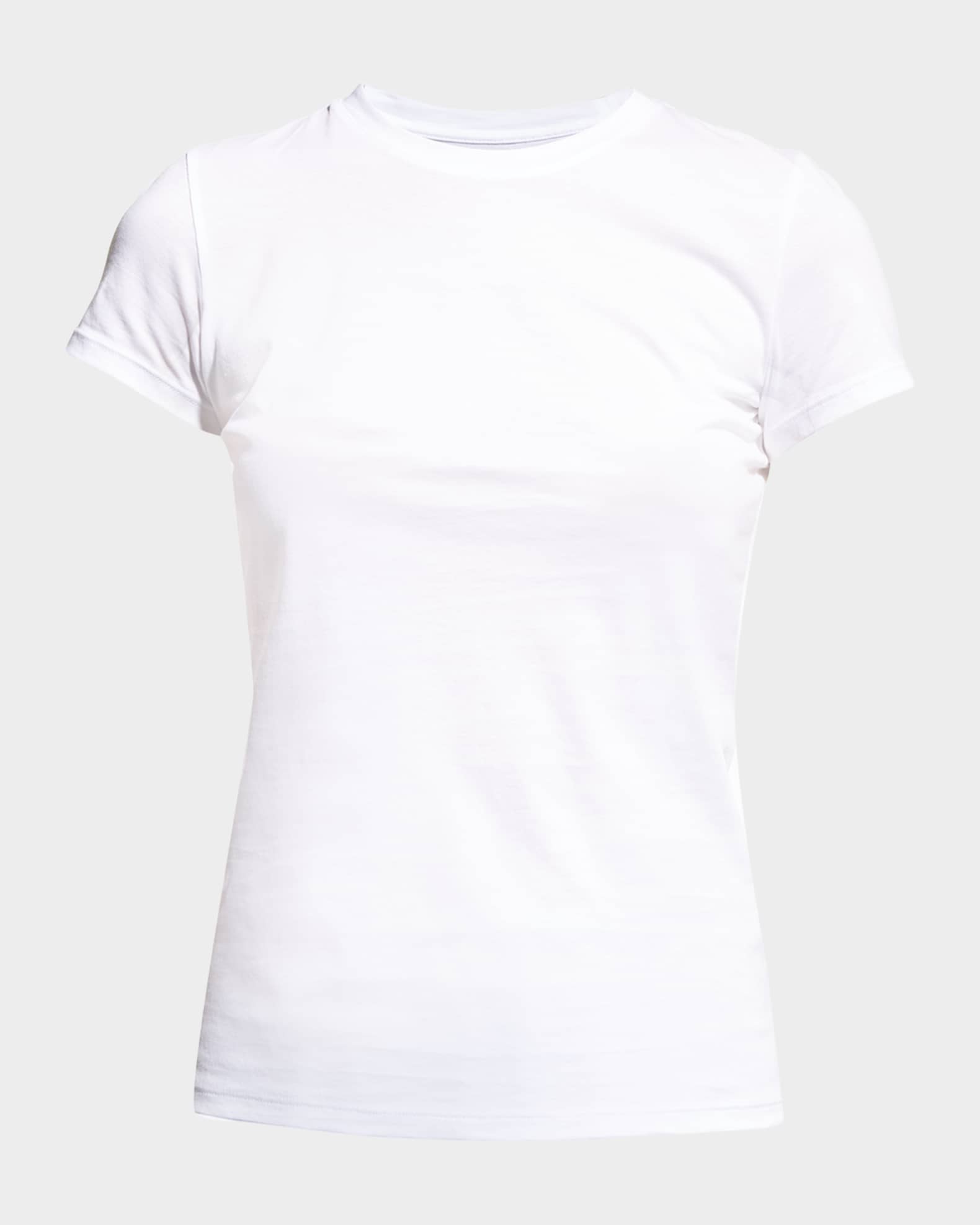 Essential Crewneck Pima Cotton Tee 0