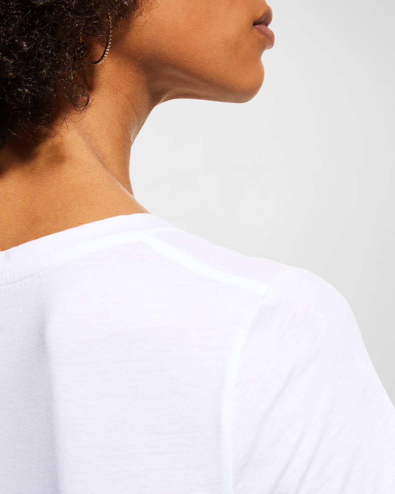 Vince Essential Pima Cotton V-Neck Tee | Neiman Marcus