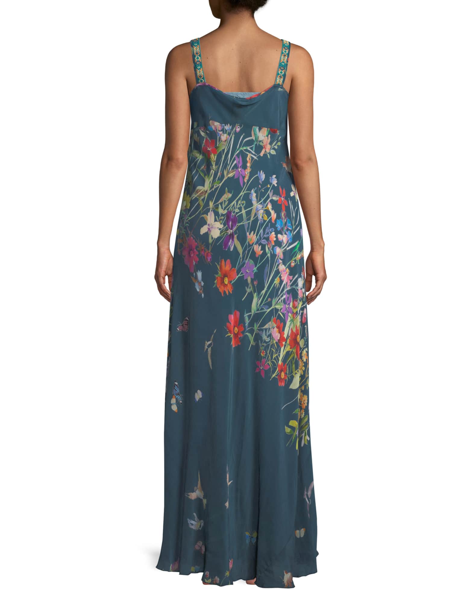 Linsu Maxi Printed Tank Dress and Matching Items Neiman Marcus