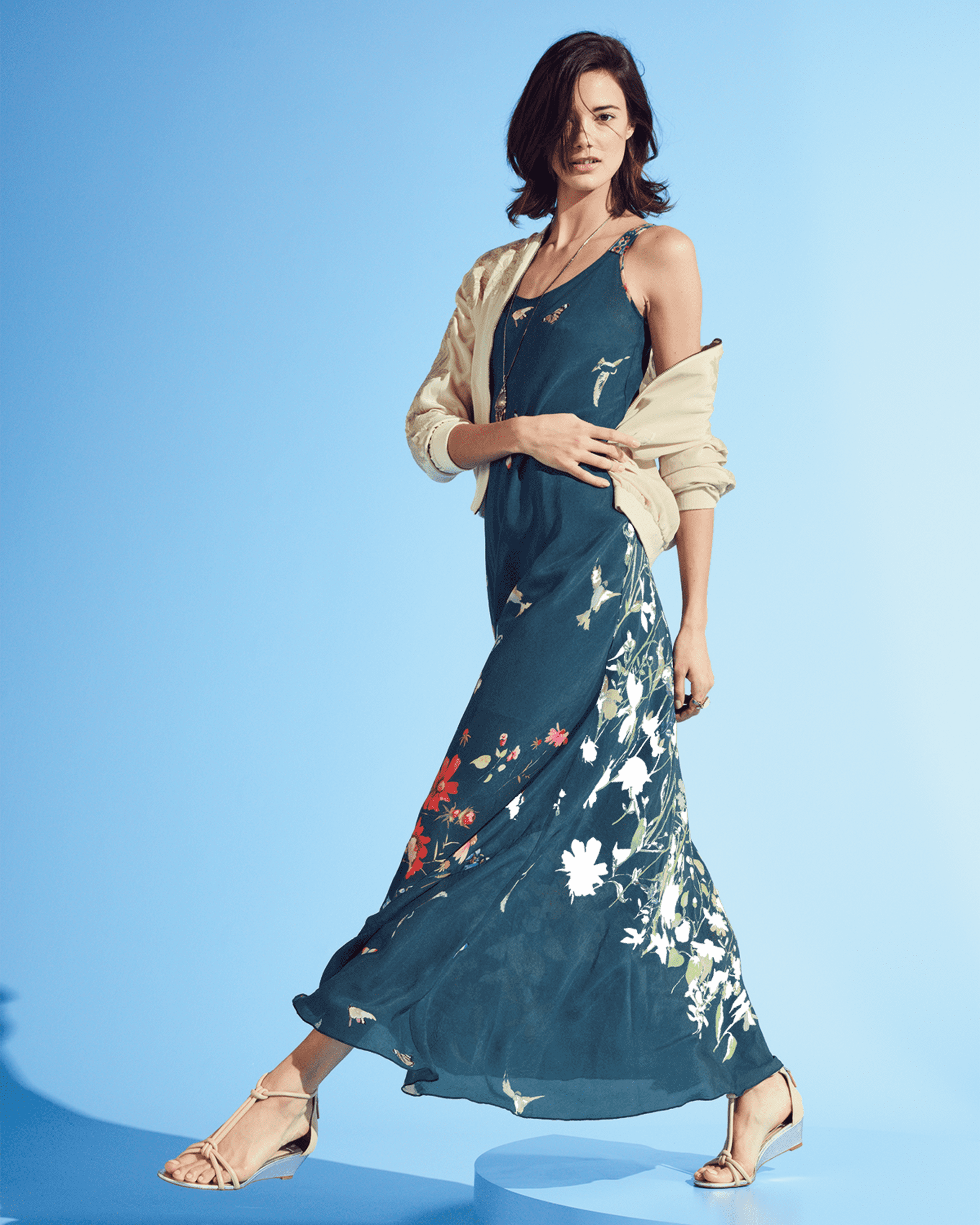 Linsu Maxi Printed Tank Dress and Matching Items Neiman Marcus