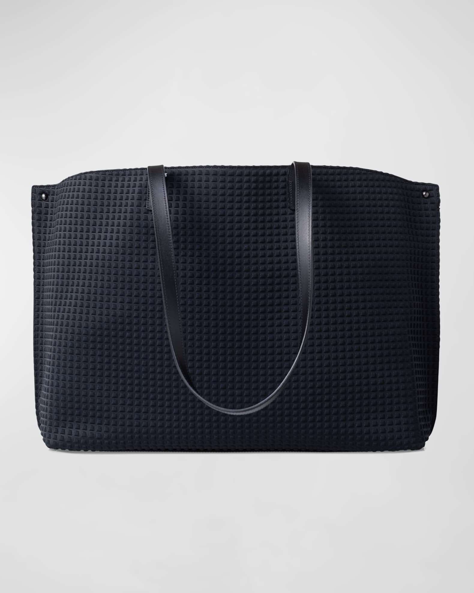 Akris Ai Medium Techno Fabric Shoulder Bag | Neiman Marcus