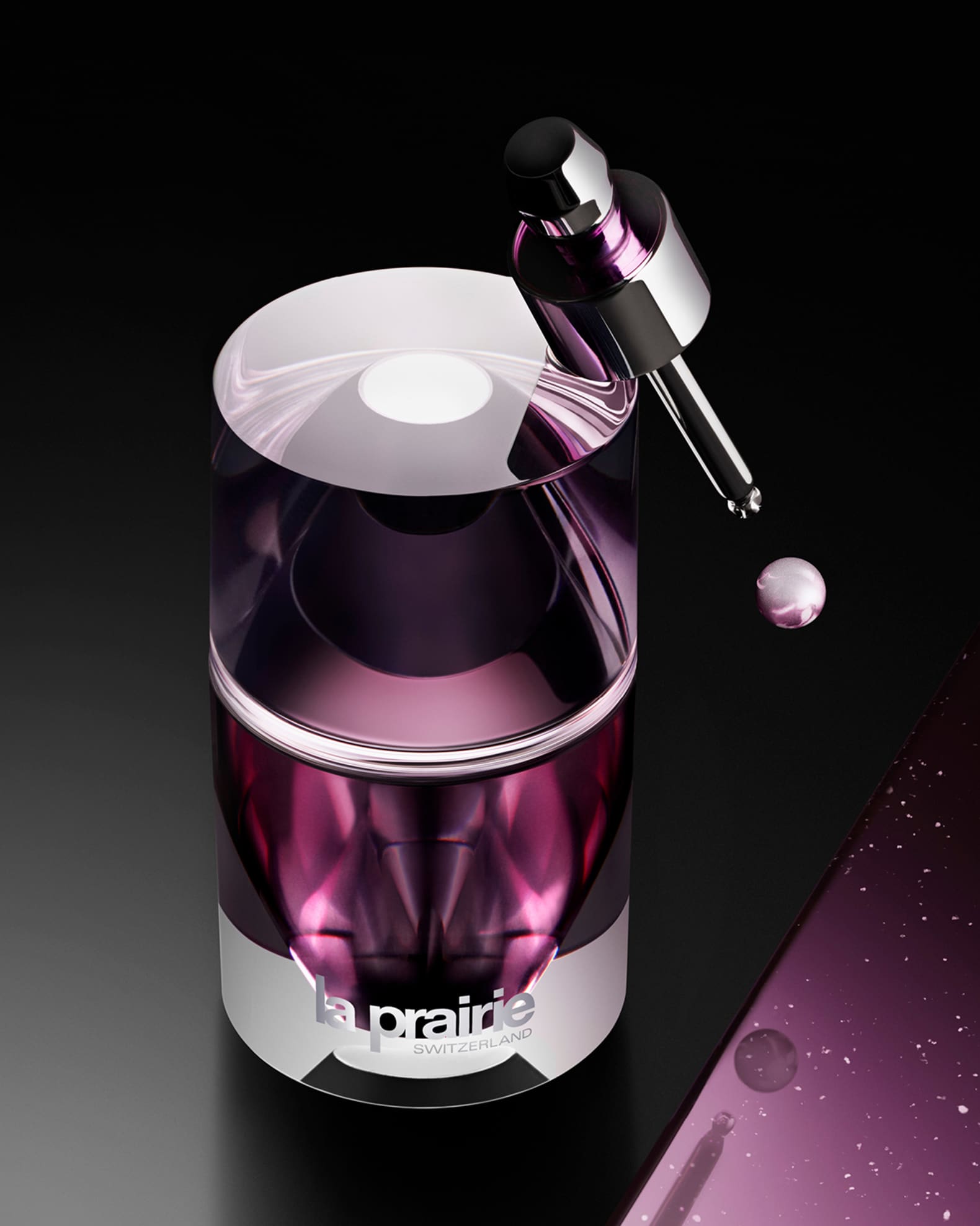 美容液 la prairie Cellular Serum Platinum Rare La Prairie Platinum Rare Cellular Night Elixir Serum, 0.7 oz
