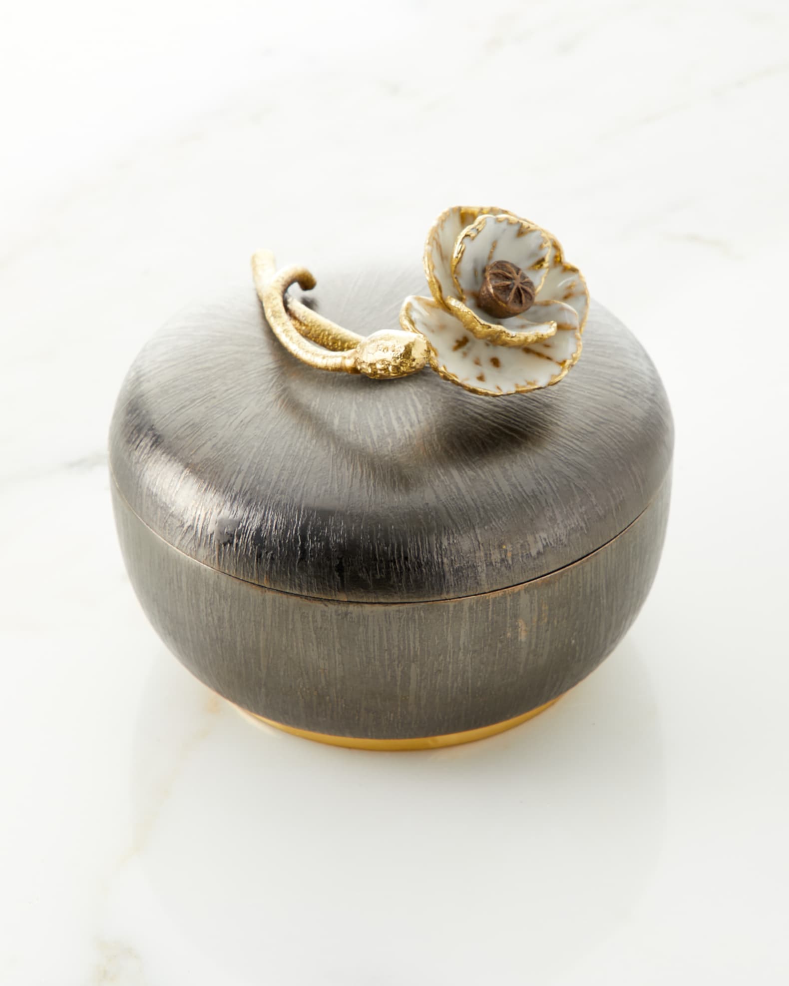 Michael Aram Anemone Covered Candy Dish | Neiman Marcus