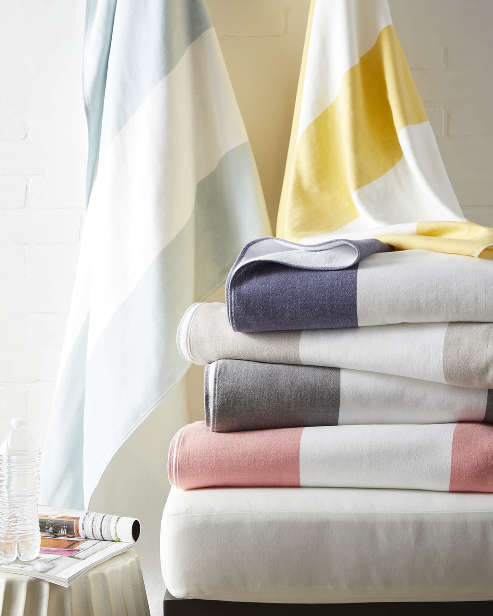 Kassatex Block Stripe Beach Towel