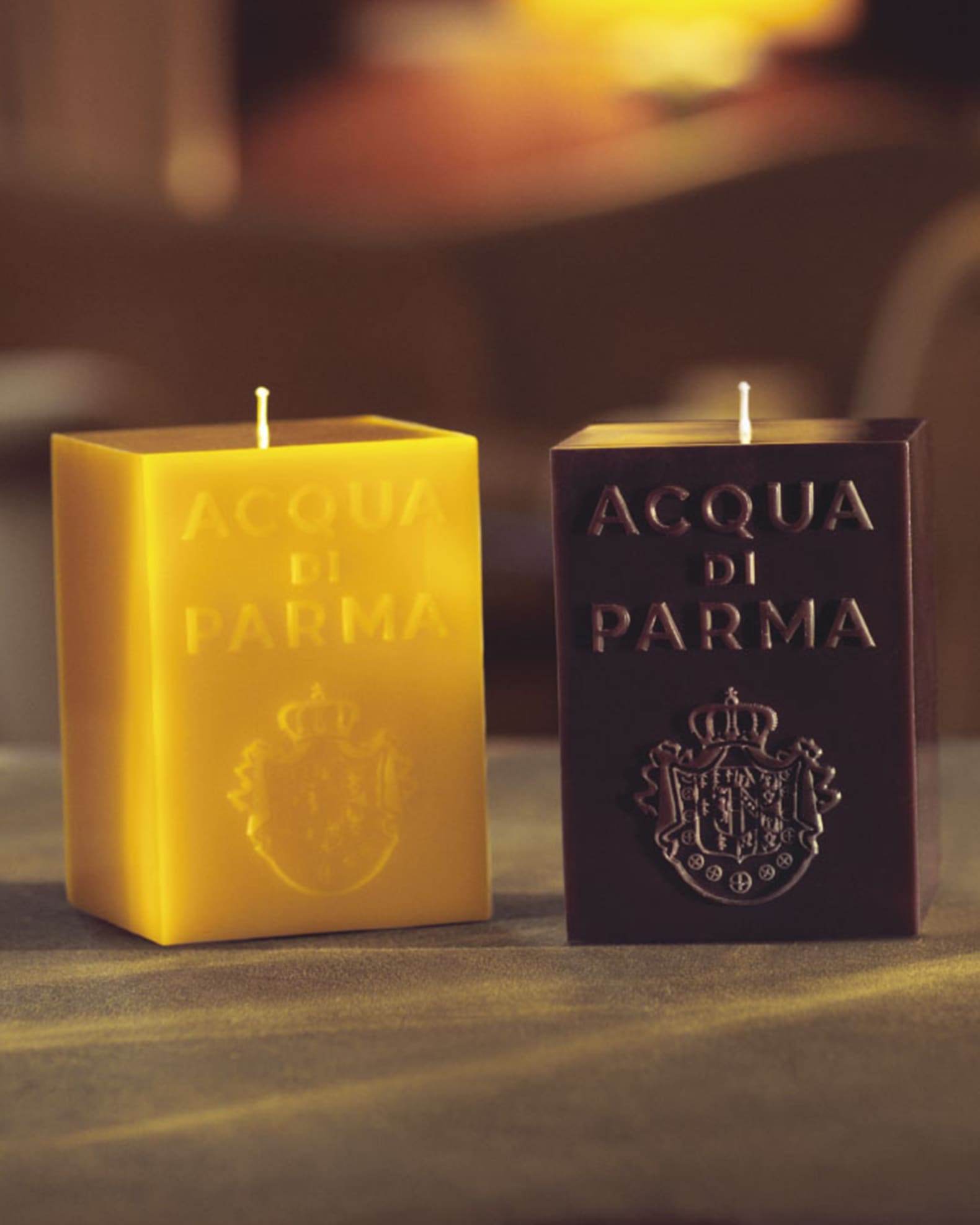 Acqua di Parma Yellow Cube Candle, Colonia Neiman Marcus
