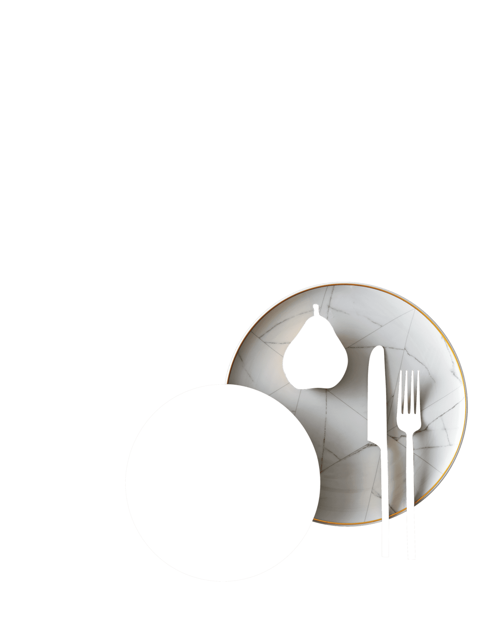 Carrara Dinner Plate 1
