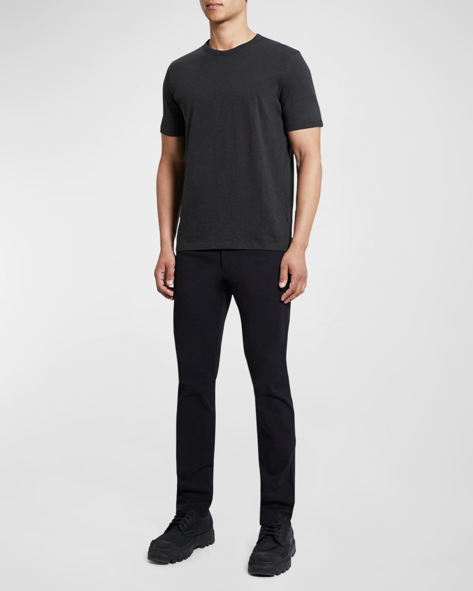 Theory Cosmos Essential Slub Cotton T-Shirt | Neiman Marcus