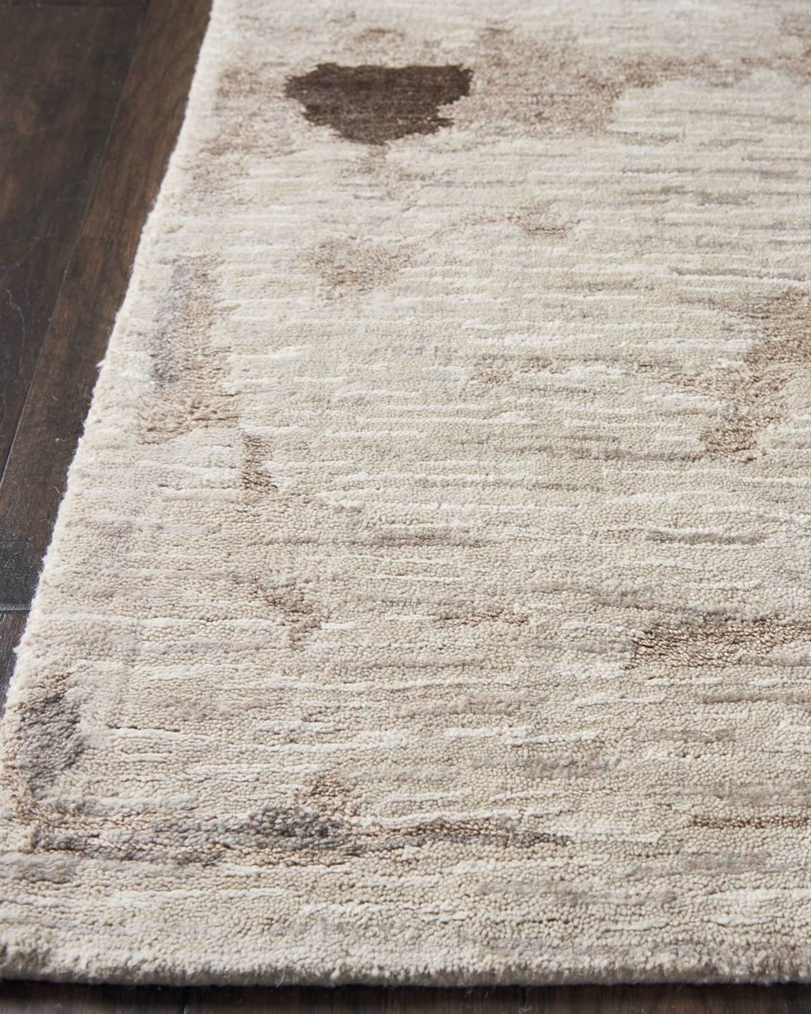 Truffle Hand Knotted Rug, 8' x 10' 1