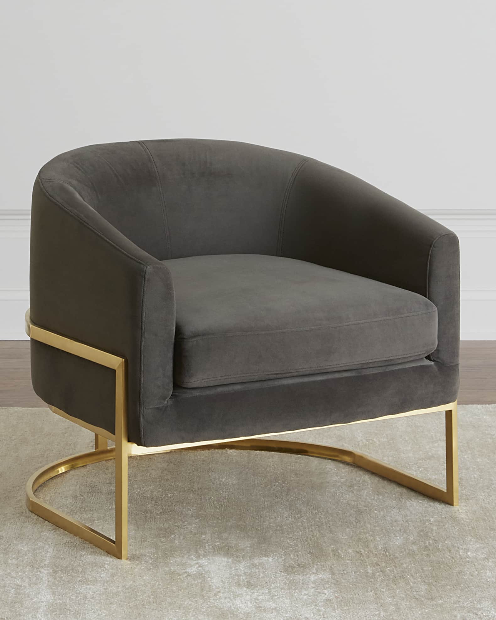 Corbin Metal Framed Chair 0
