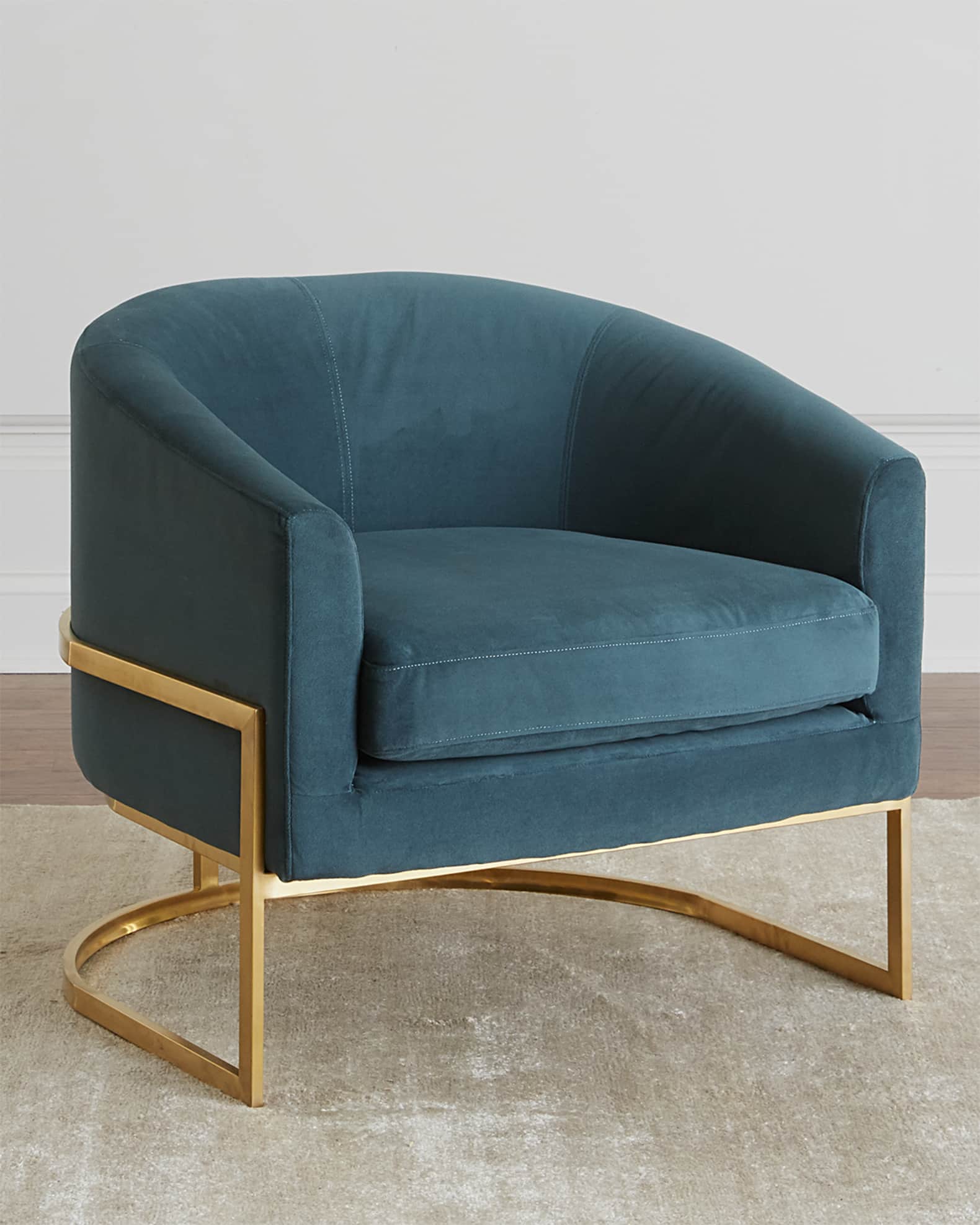 Corbin Metal Framed Chair 0