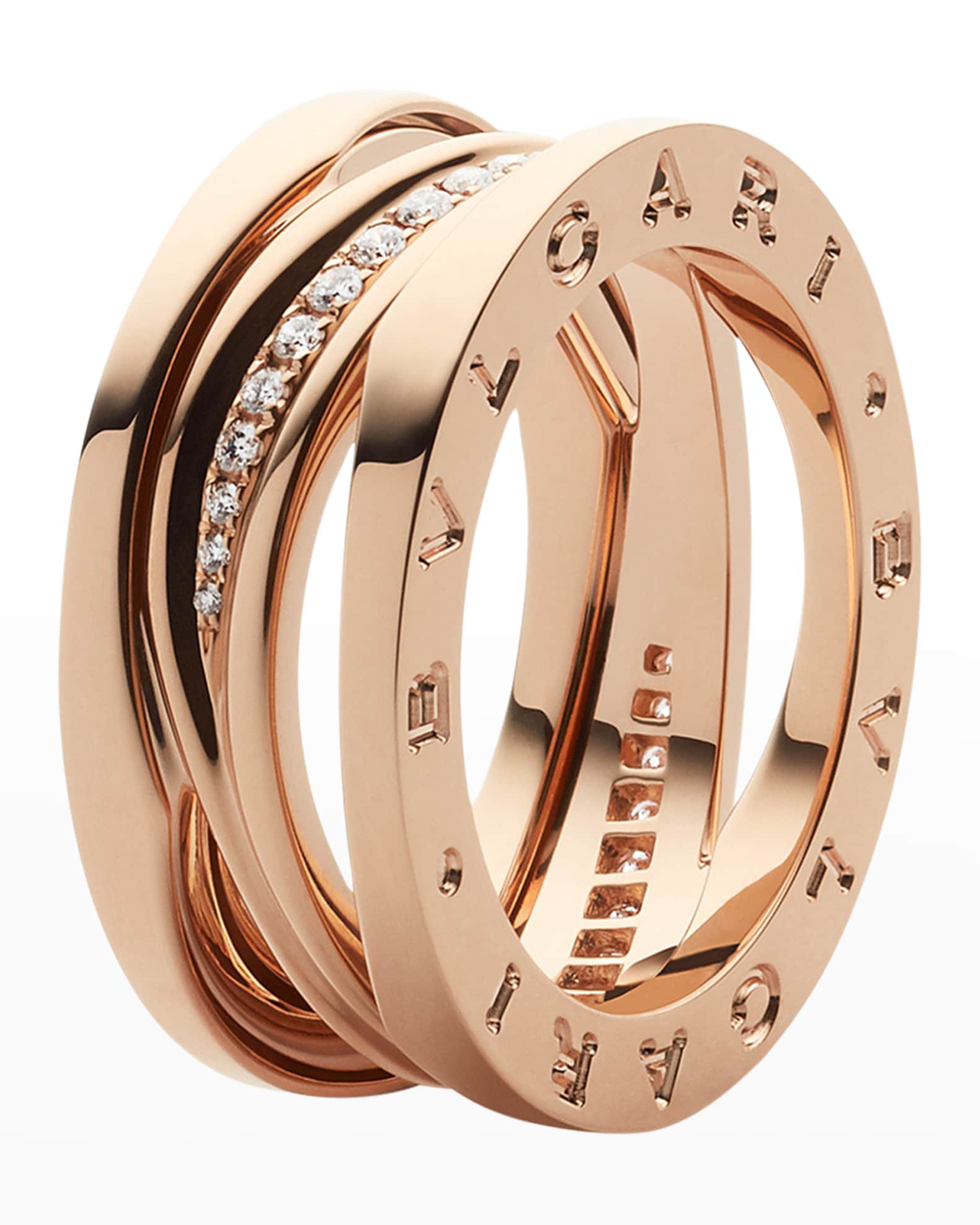 bvlgari b zero1 18k gold ring