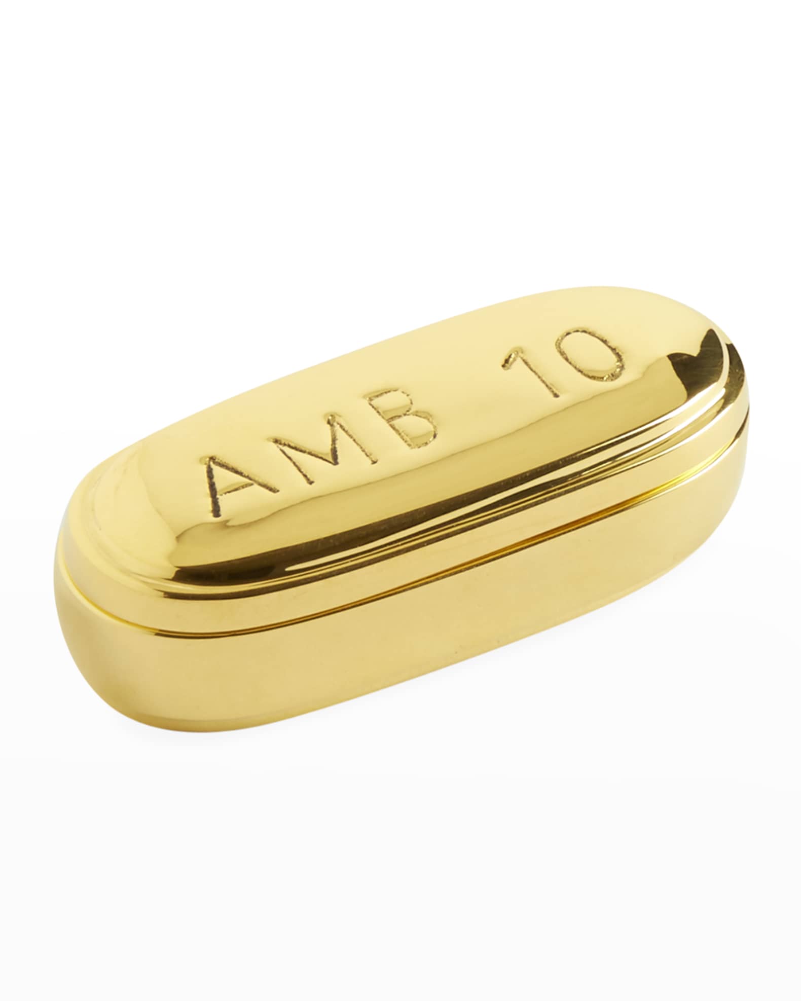 Jonathan Adler Brass Pill Box Neiman Marcus
