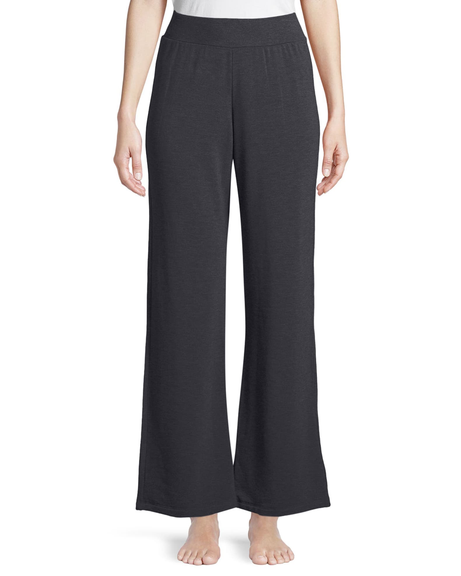 Majestic Paris for Neiman Marcus French Terry Wide-Leg Pants | Neiman ...