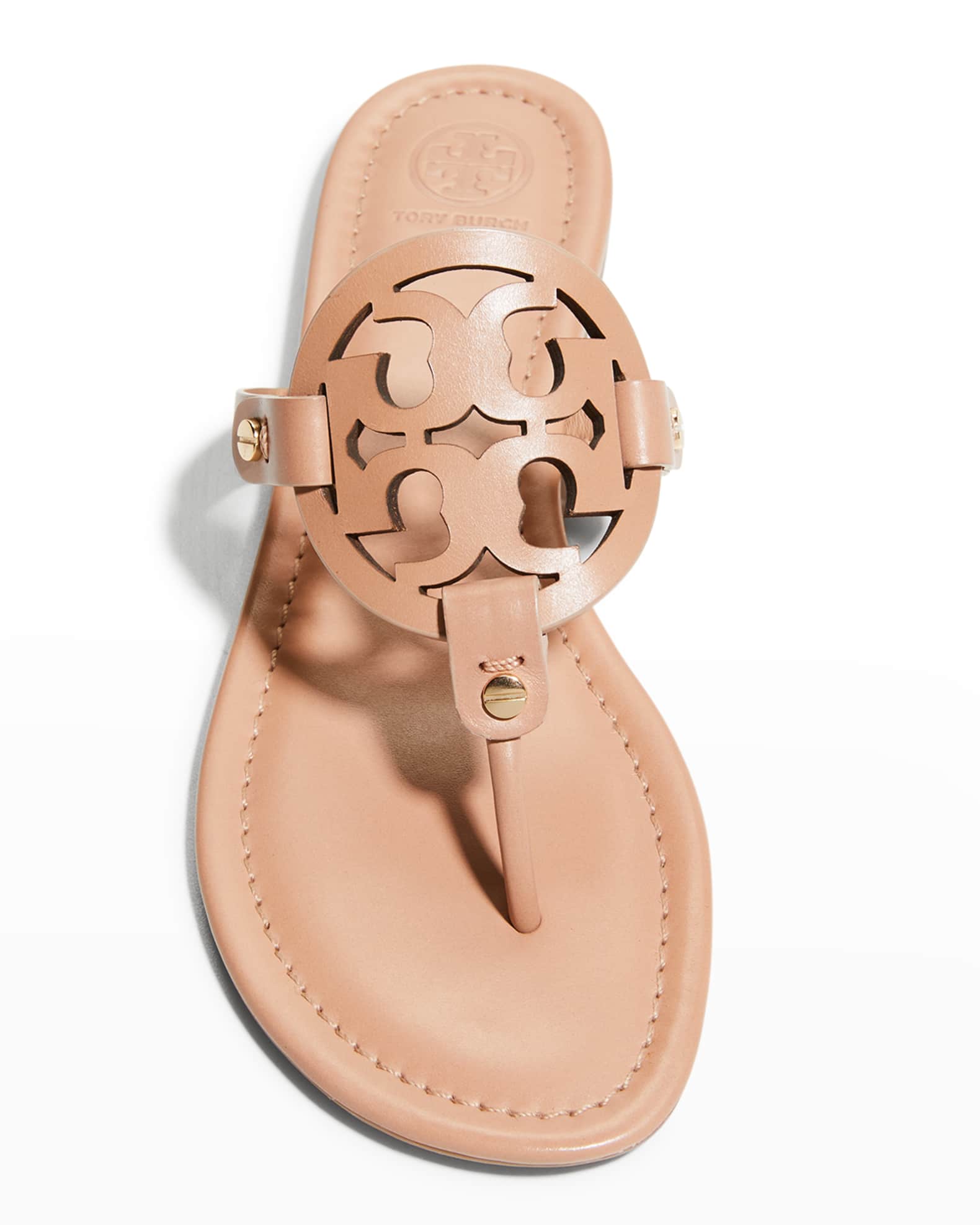 Tory Burch Miller Leather Sandals | Neiman Marcus