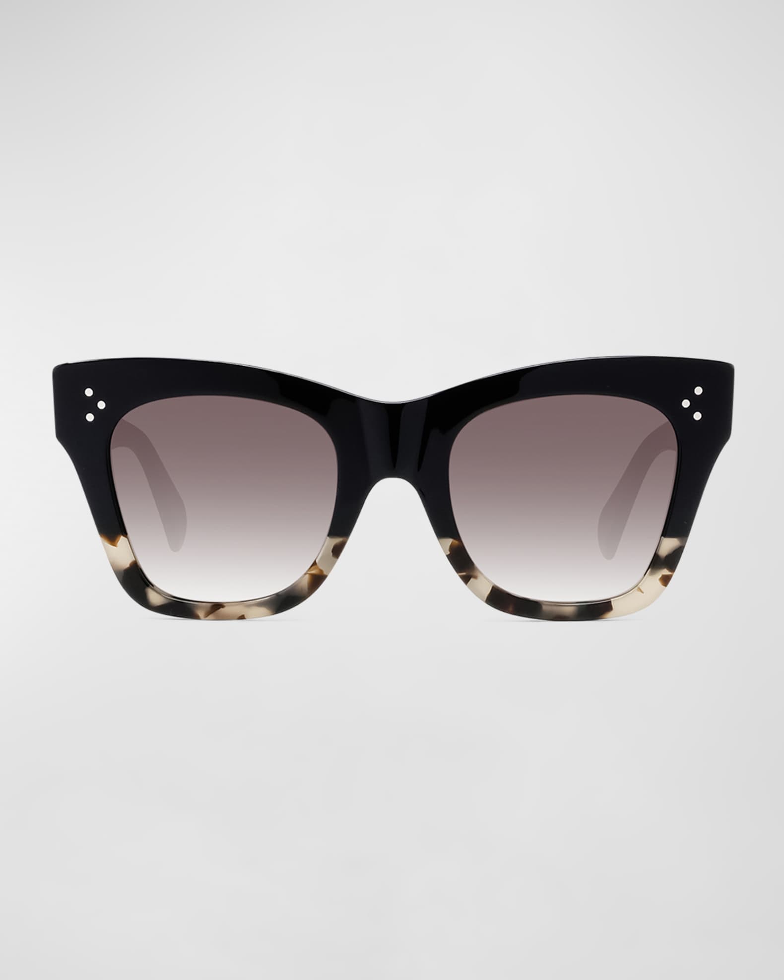 Celine Two Tone Gradient Cat Eye Sunglasses Black Neiman Marcus