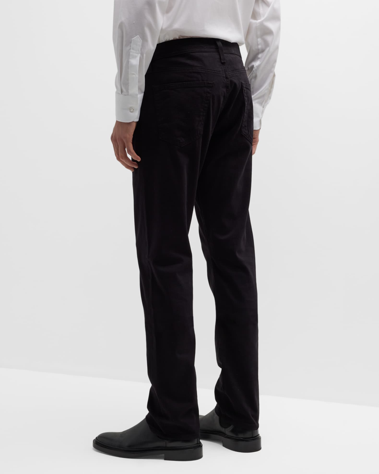 AG Jeans Everett Slim-Straight Twill Pants | Neiman Marcus