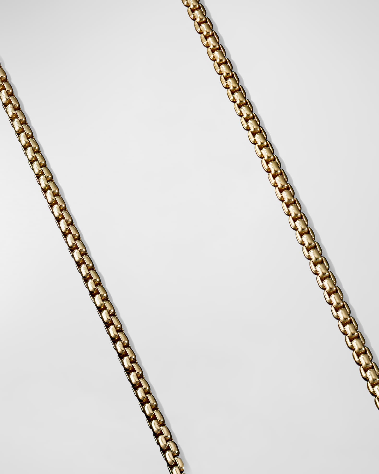 David yurman mens box chain necklace clearance