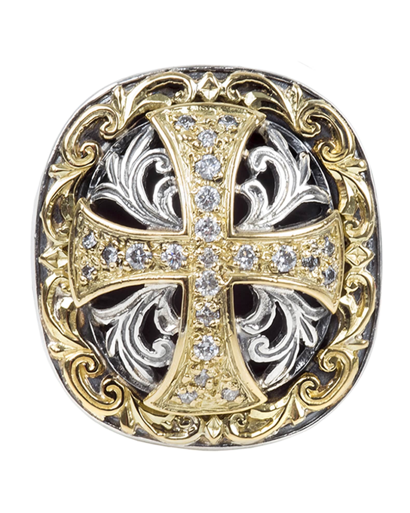 Konstantino cross ring sale