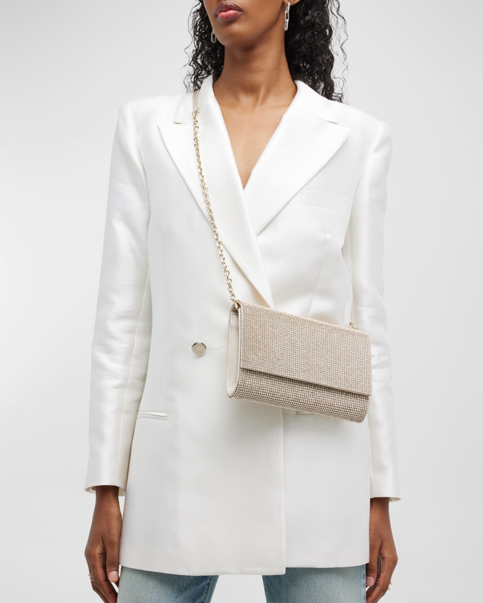 Fizzoni Full-Beaded Clutch Bag 1