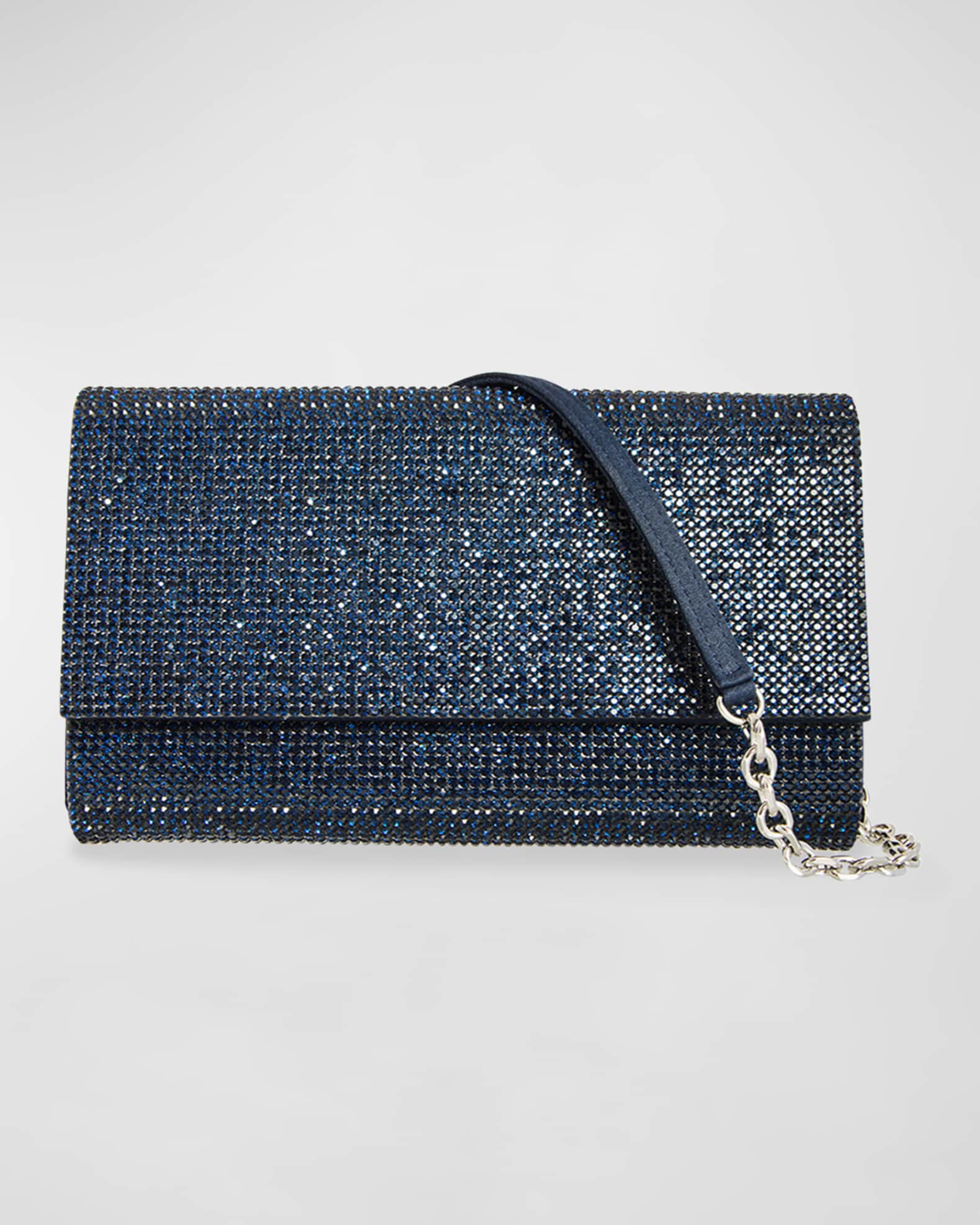 Fizzoni Full-Beaded Clutch Bag 0